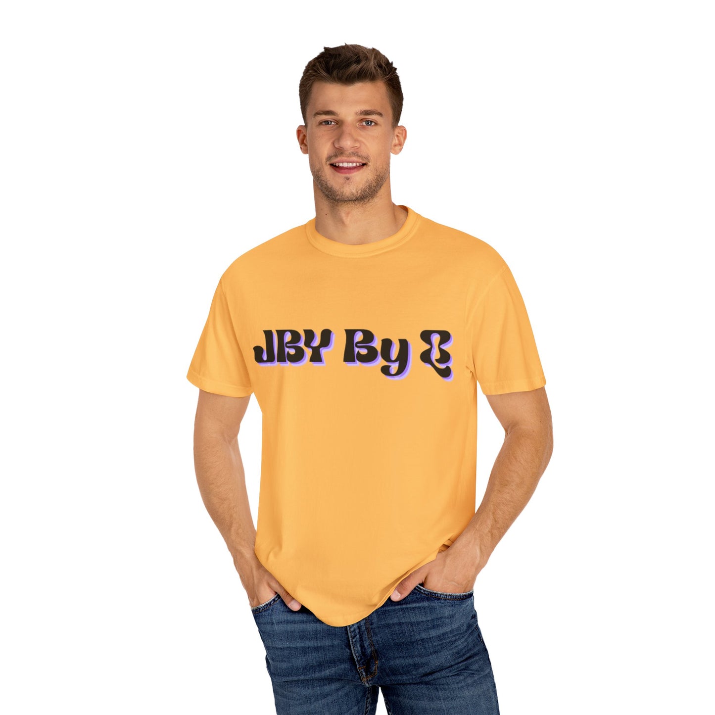 Garment-Dyed T-shirt - Just be you by Q Collab