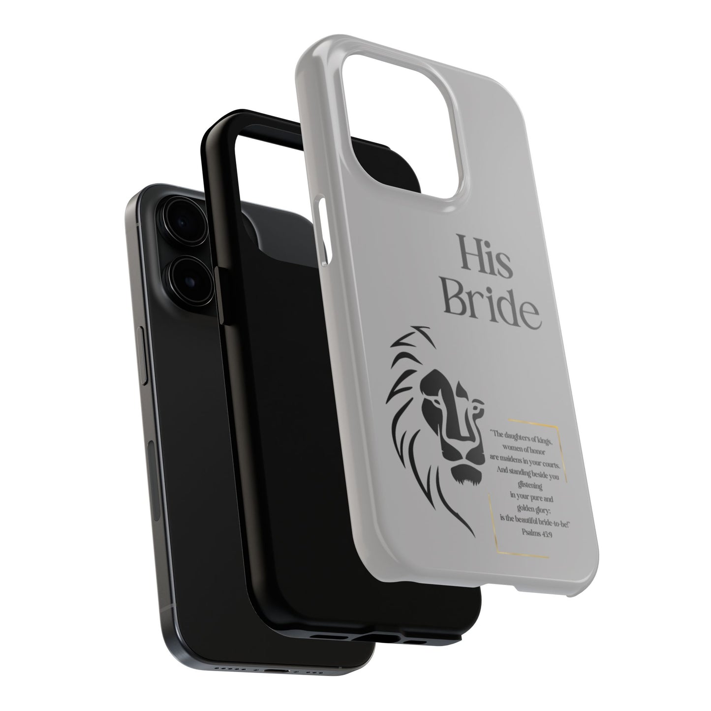 His Bride Lion Phone Case - Inspirational Women's Christian Design