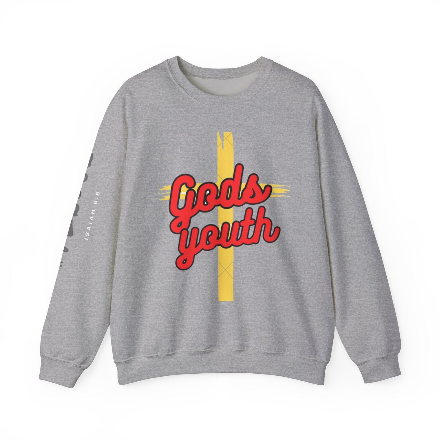 Unisex Sweatshirt - God's Youth X yesgod Collaboration Heavy Blend Crewneck