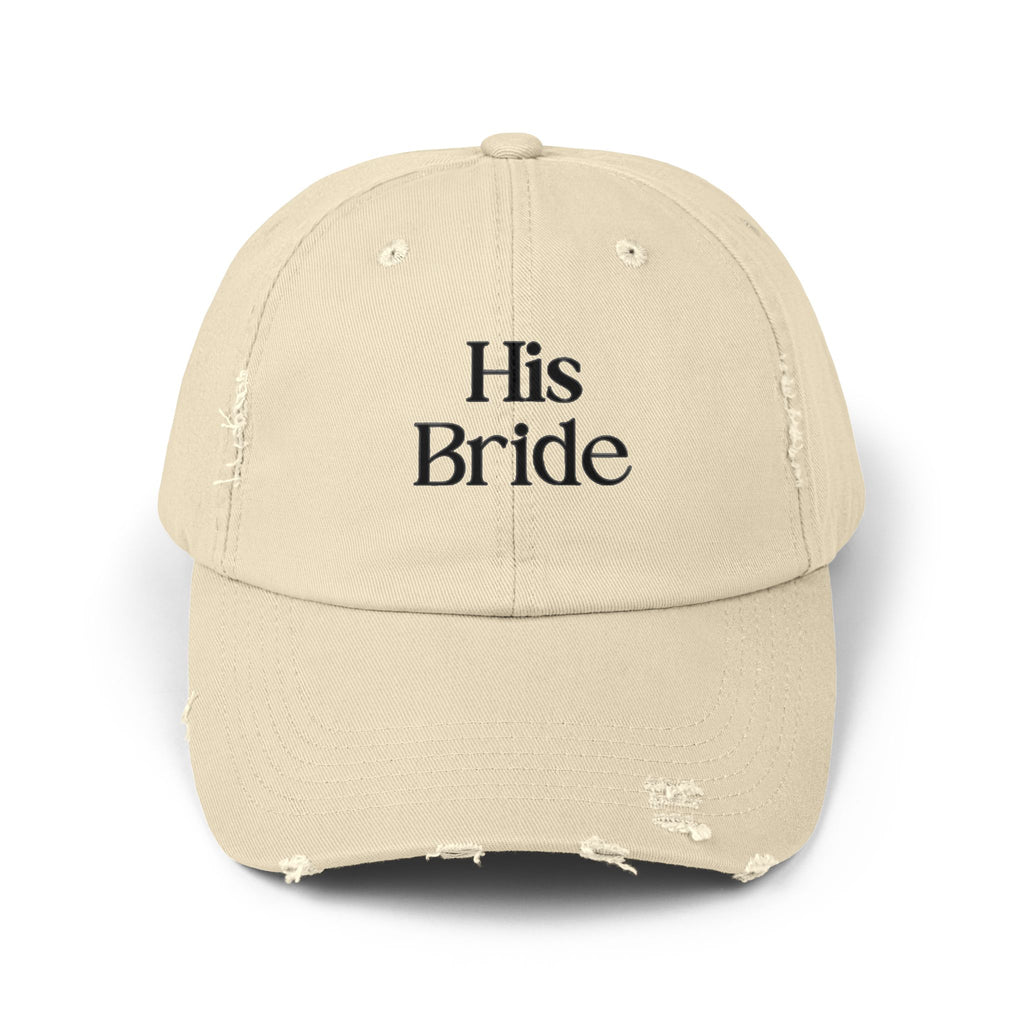His Bride Unisex Distressed Cap - Christian Women