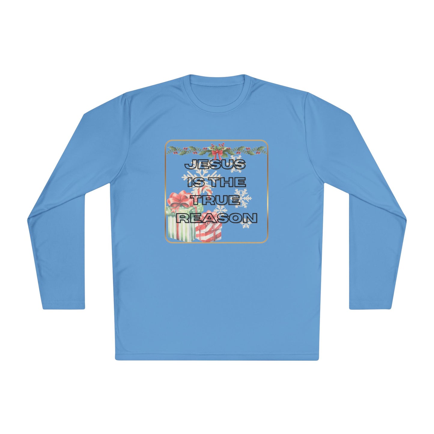 Jesus Lightweight Long Sleeve Tee - Reason for the Season Pajama Shirt