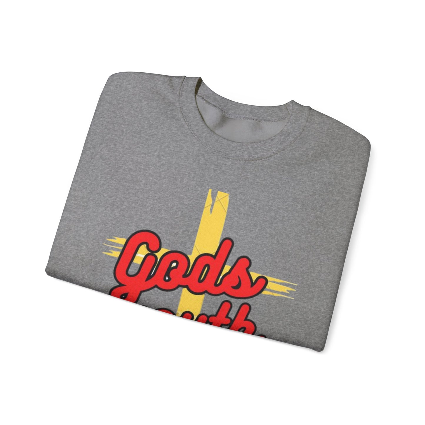 Unisex Sweatshirt - God's Youth X yesgod Collaboration Heavy Blend Crewneck