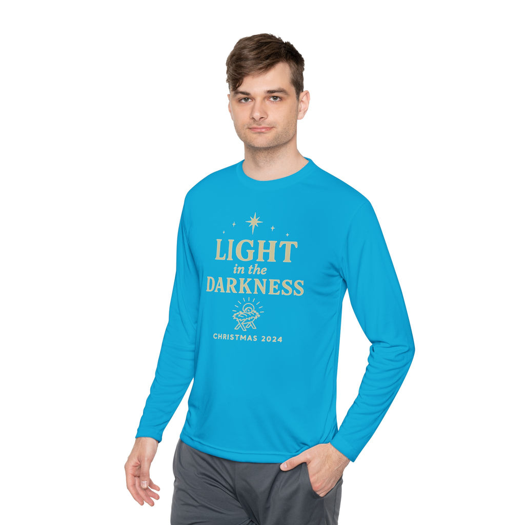 Light in the Darkness Christmas Long Sleeve Tee