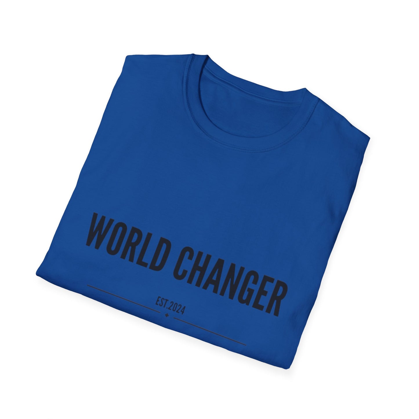 Unisex T-Shirt with 'World Changer' Design