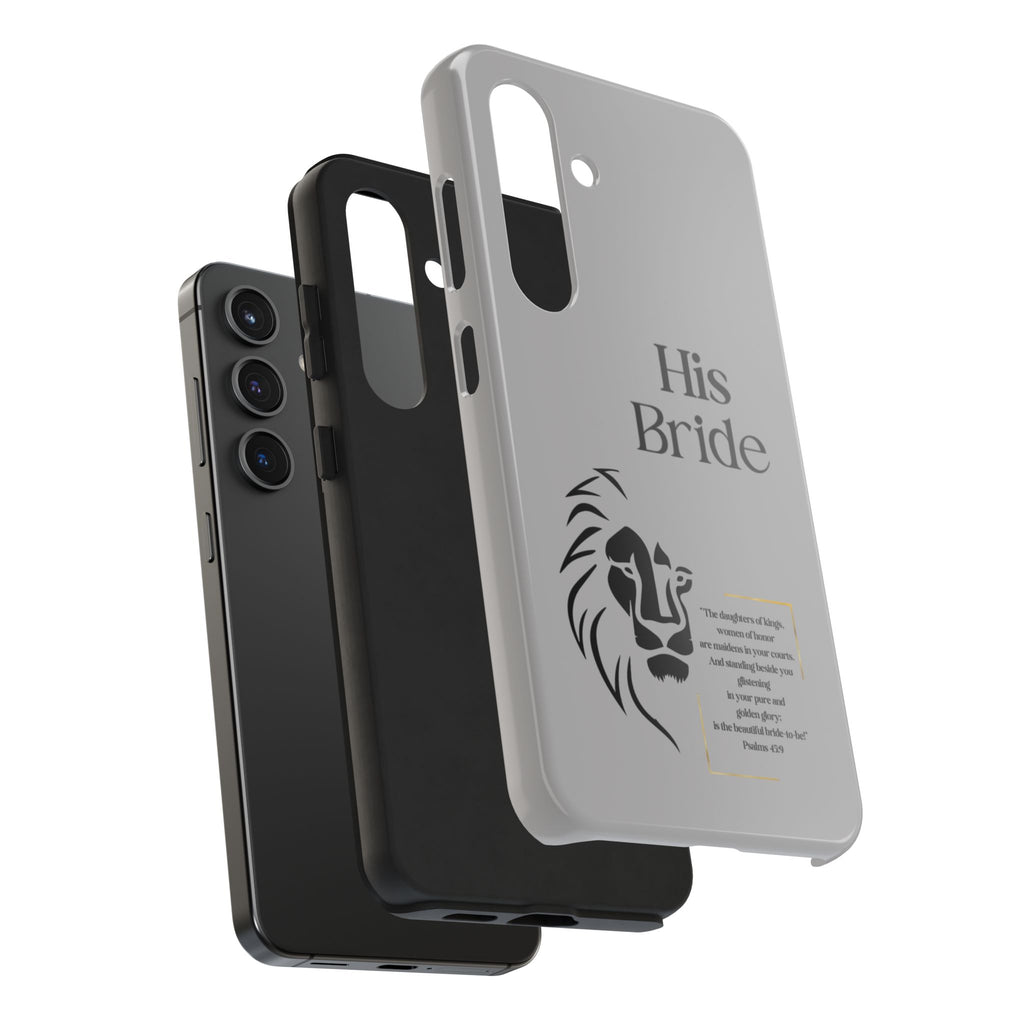 His Bride Lion Phone Case - Inspirational Women's Christian Design