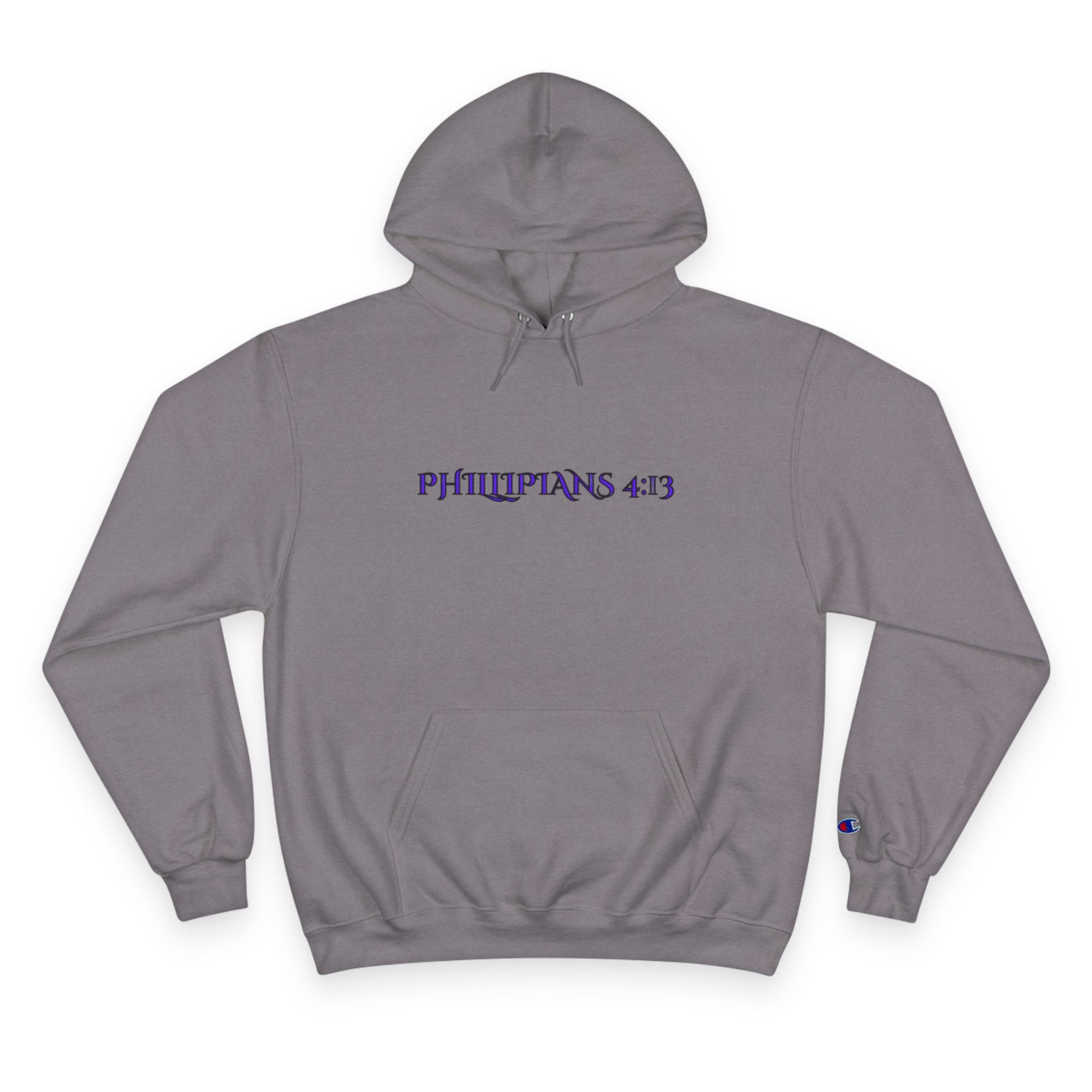 Philippians 4:13 Champion Hoodie — SF&CO Collab