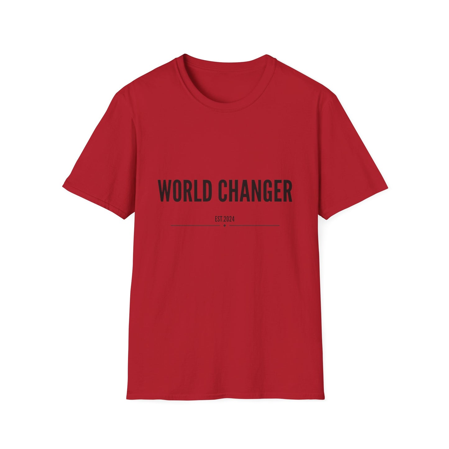 Unisex T-Shirt with 'World Changer' Design