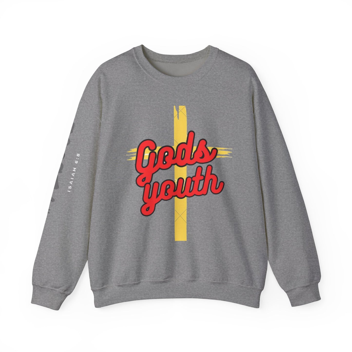 Unisex Sweatshirt - God's Youth X yesgod Collaboration Heavy Blend Crewneck