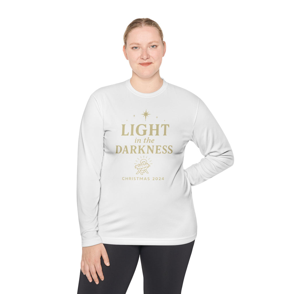 Light in the Darkness Christmas Long Sleeve Tee