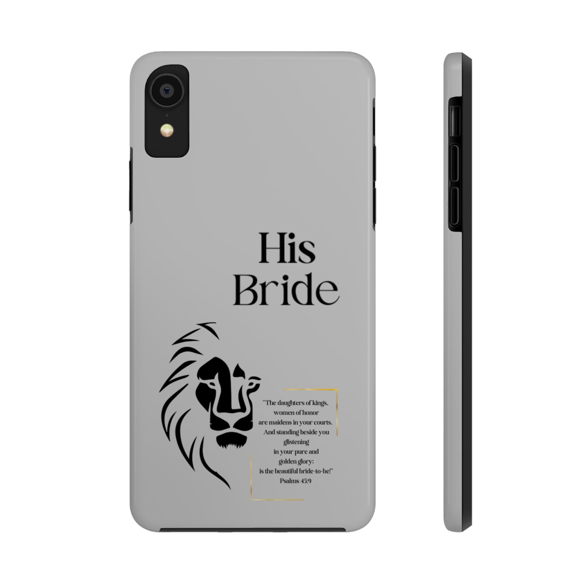 His Bride Lion Phone Case - Inspirational Women's Christian Design
