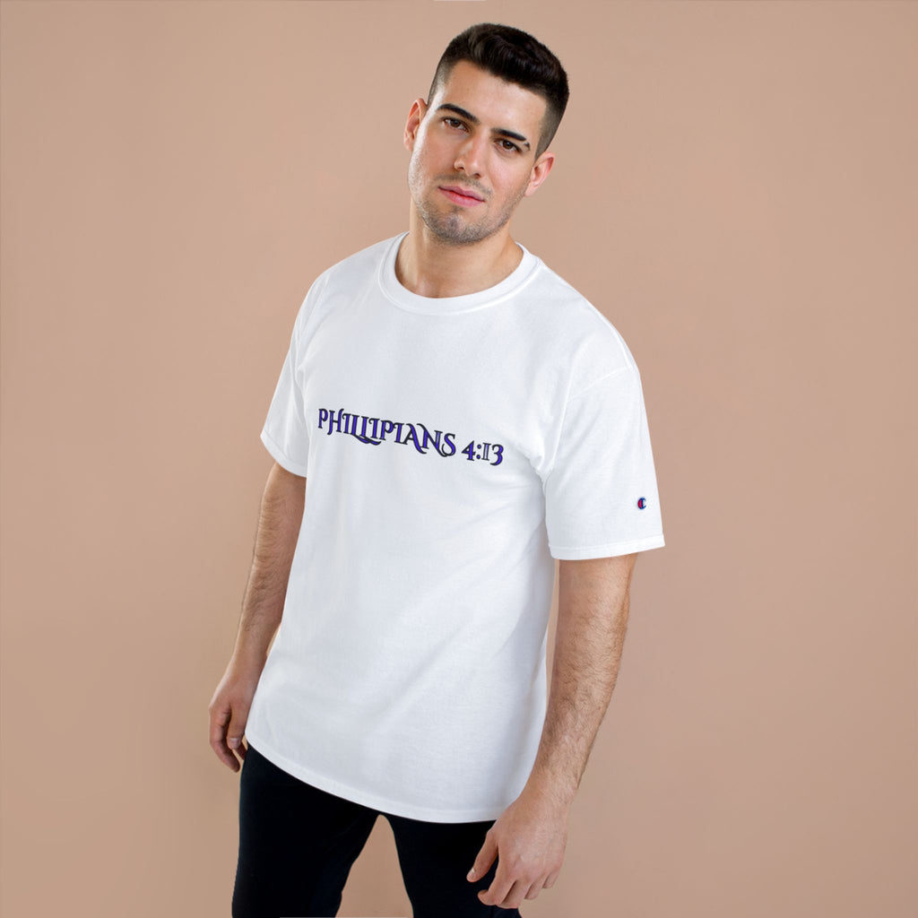 Philippians 4:13 T-Shirt SF&CO- Champion Collab