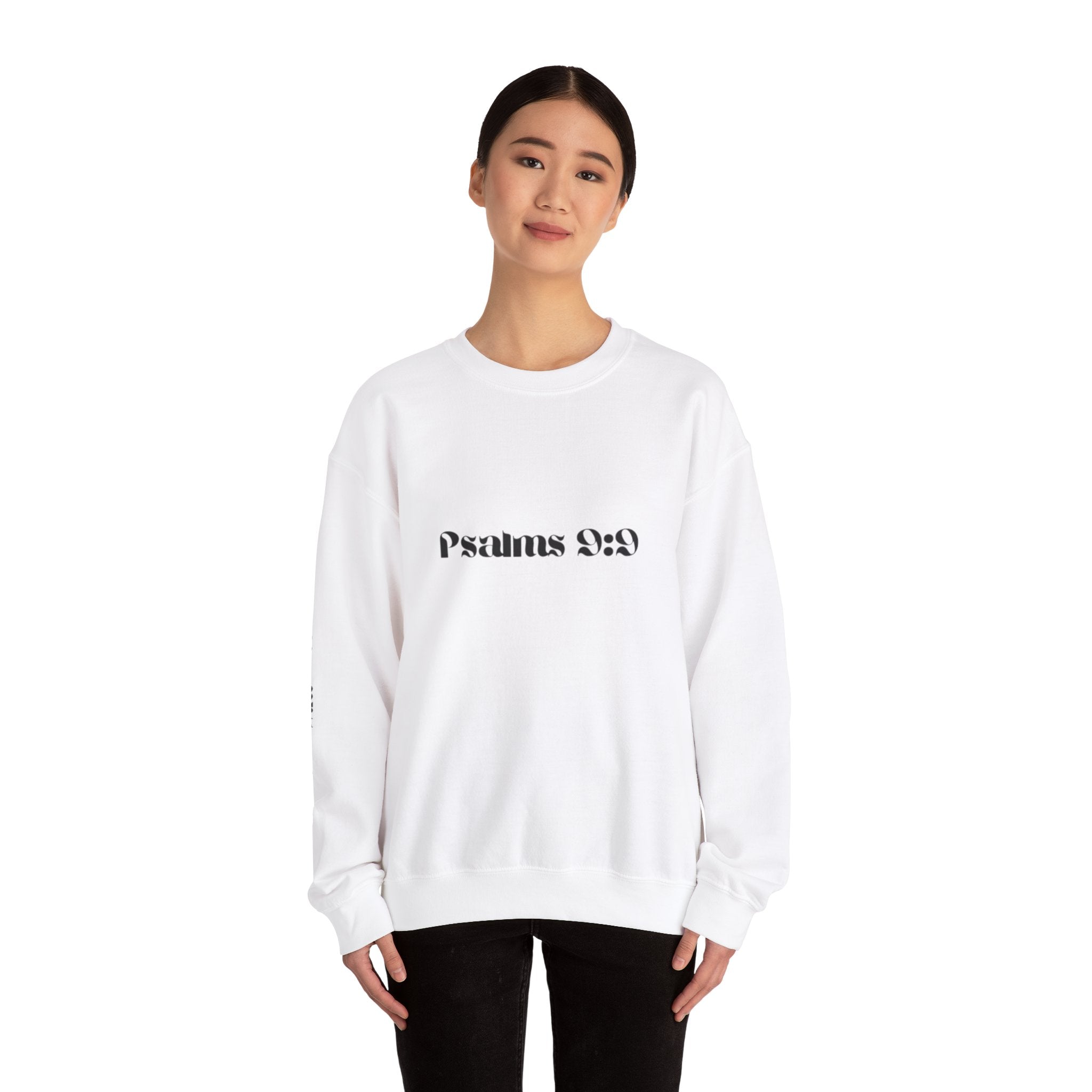 Christian Crewneck Sweatshirt - Falling into Jesus Design