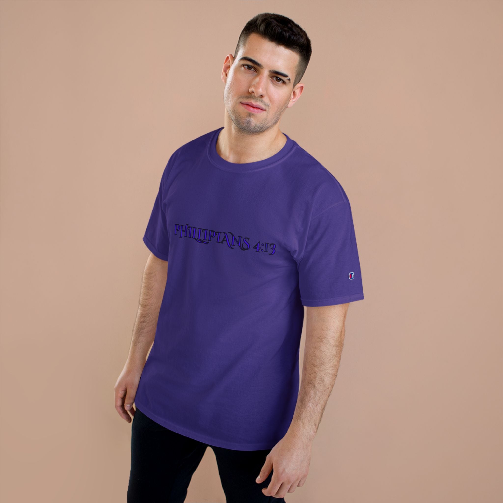 Philippians 4:13 T-Shirt SF&CO- Champion Collab