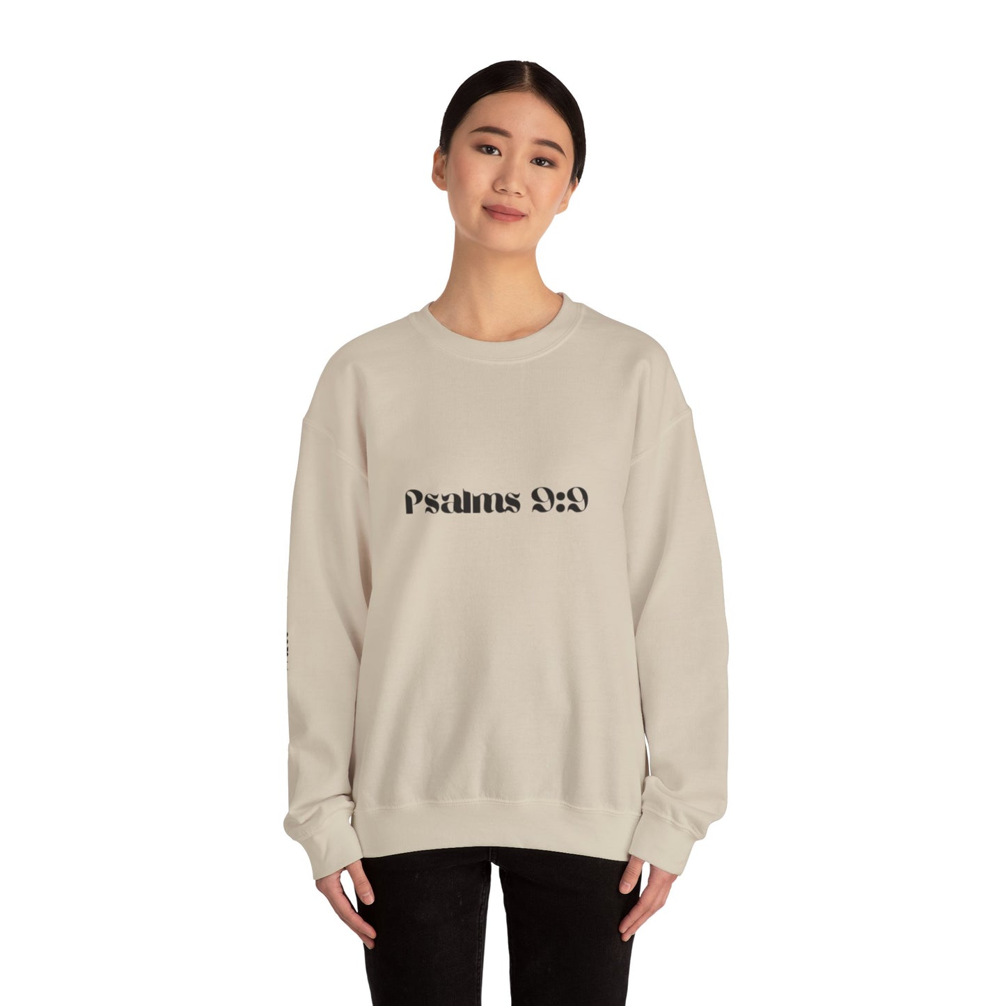 Christian Crewneck Sweatshirt - Falling into Jesus Design