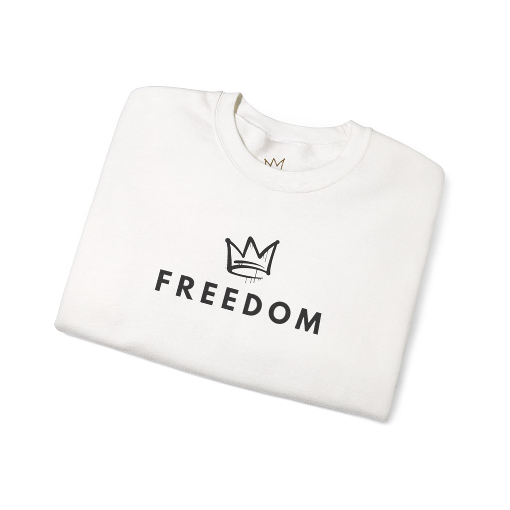 Freedom Crewneck Sweatshirt — "A Voice of Truth" Portrait Pullover