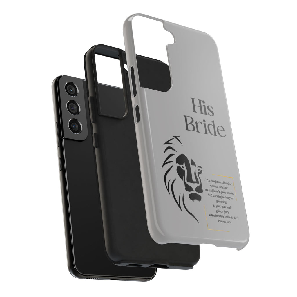 His Bride Lion Phone Case - Inspirational Women's Christian Design