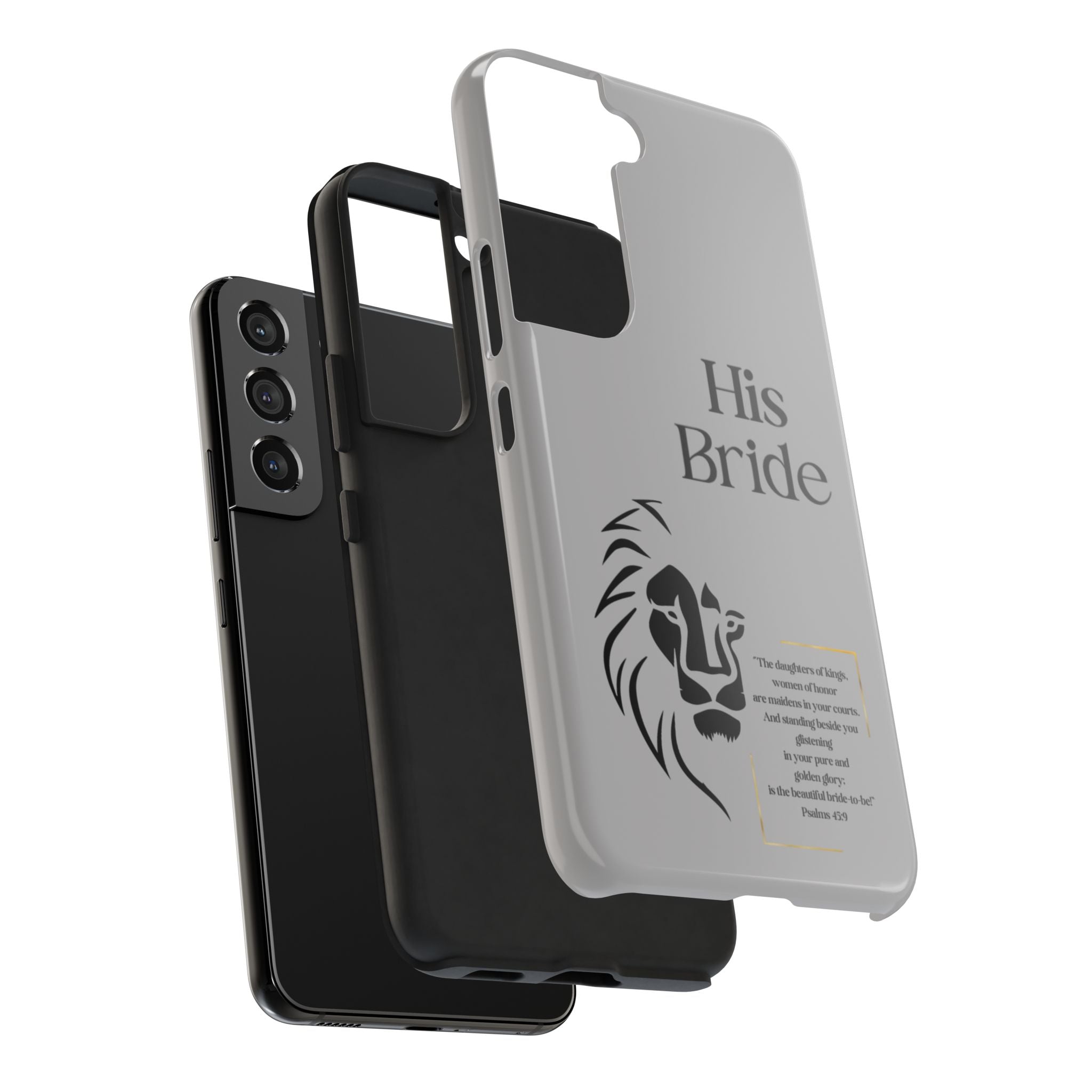 His Bride Lion Phone Case - Inspirational Women's Christian Design