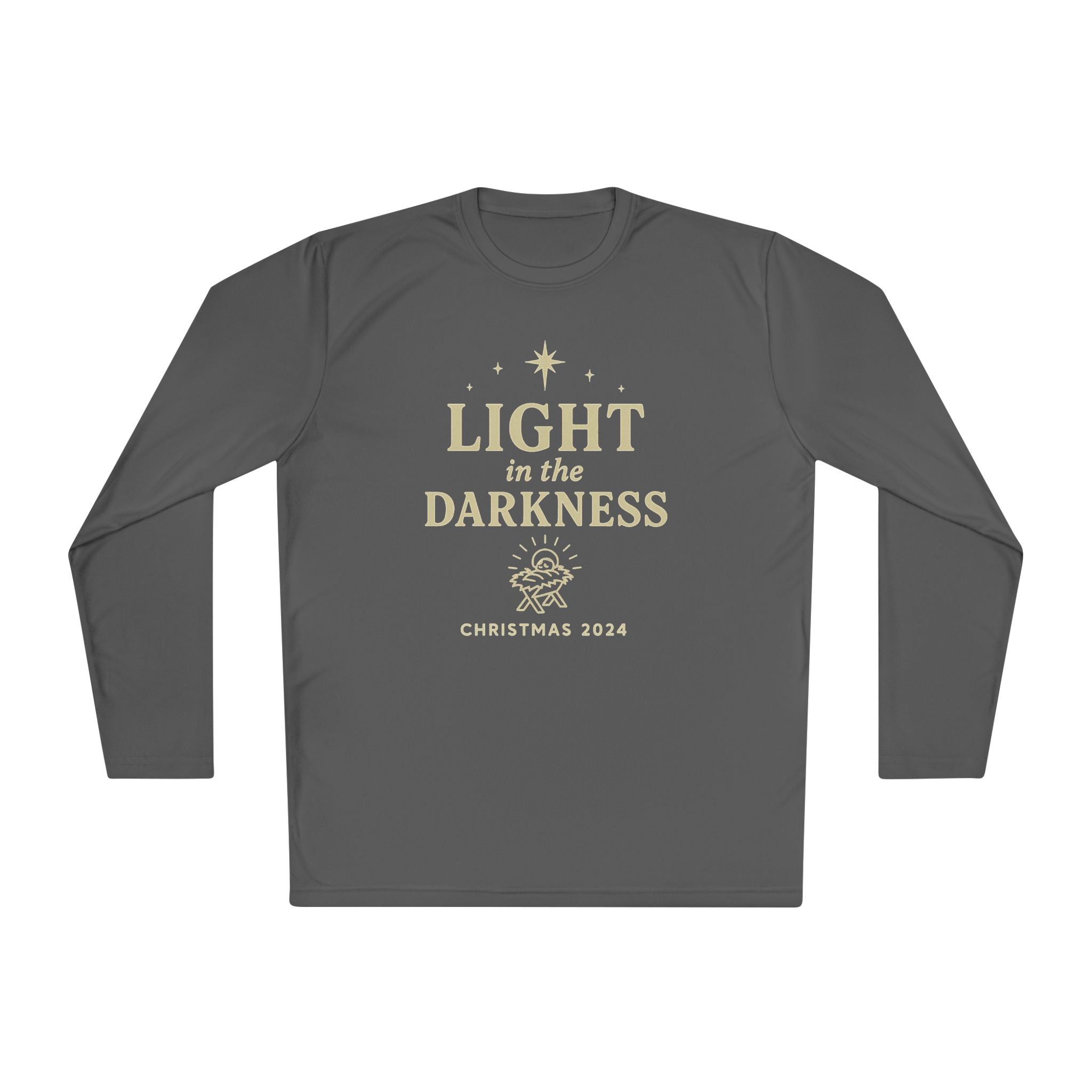 Light in the Darkness Christmas Long Sleeve Tee