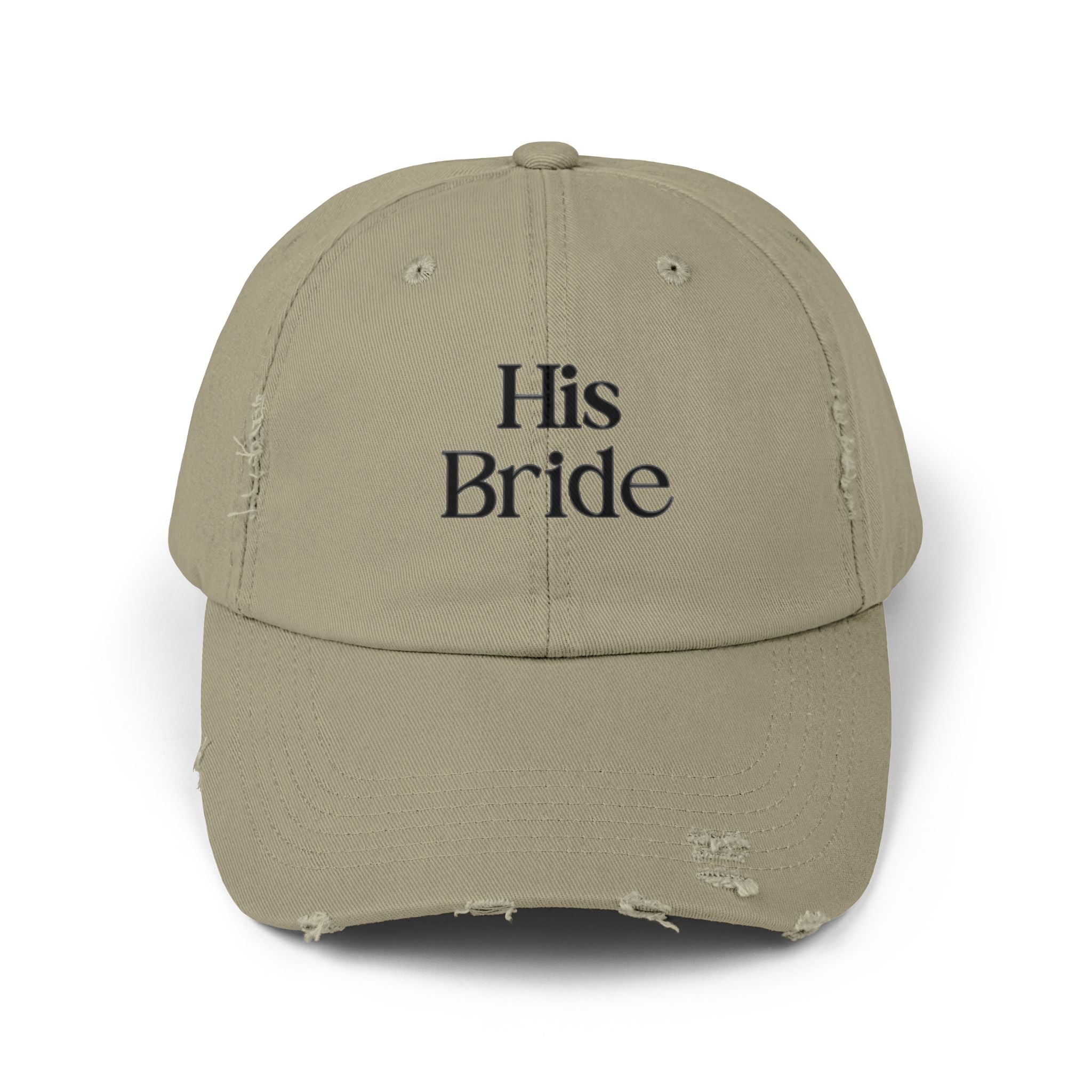 His Bride Unisex Distressed Cap - Christian Women