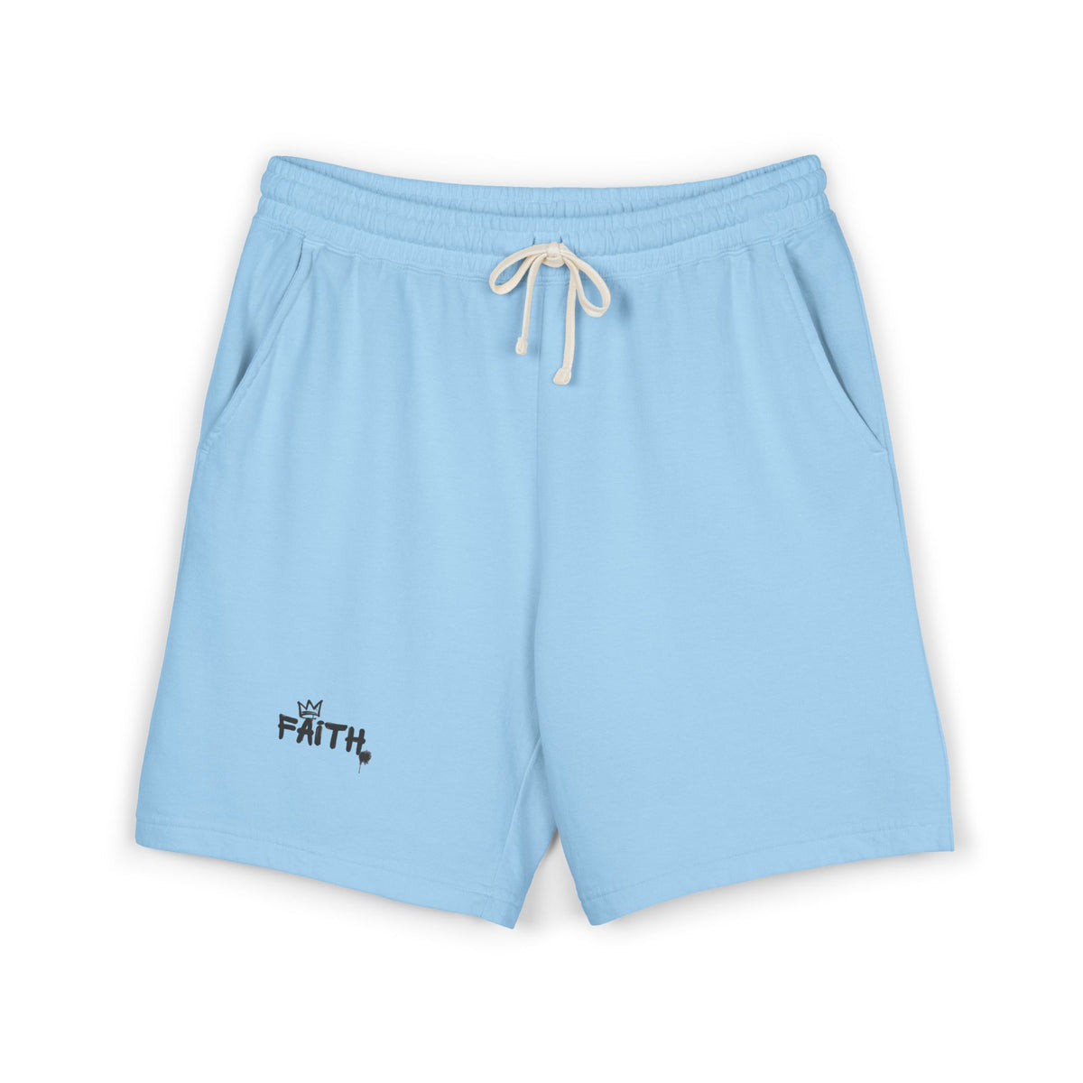 Faith Sweat shorts — Lightweight Garment-Dyed Lounge Shorts