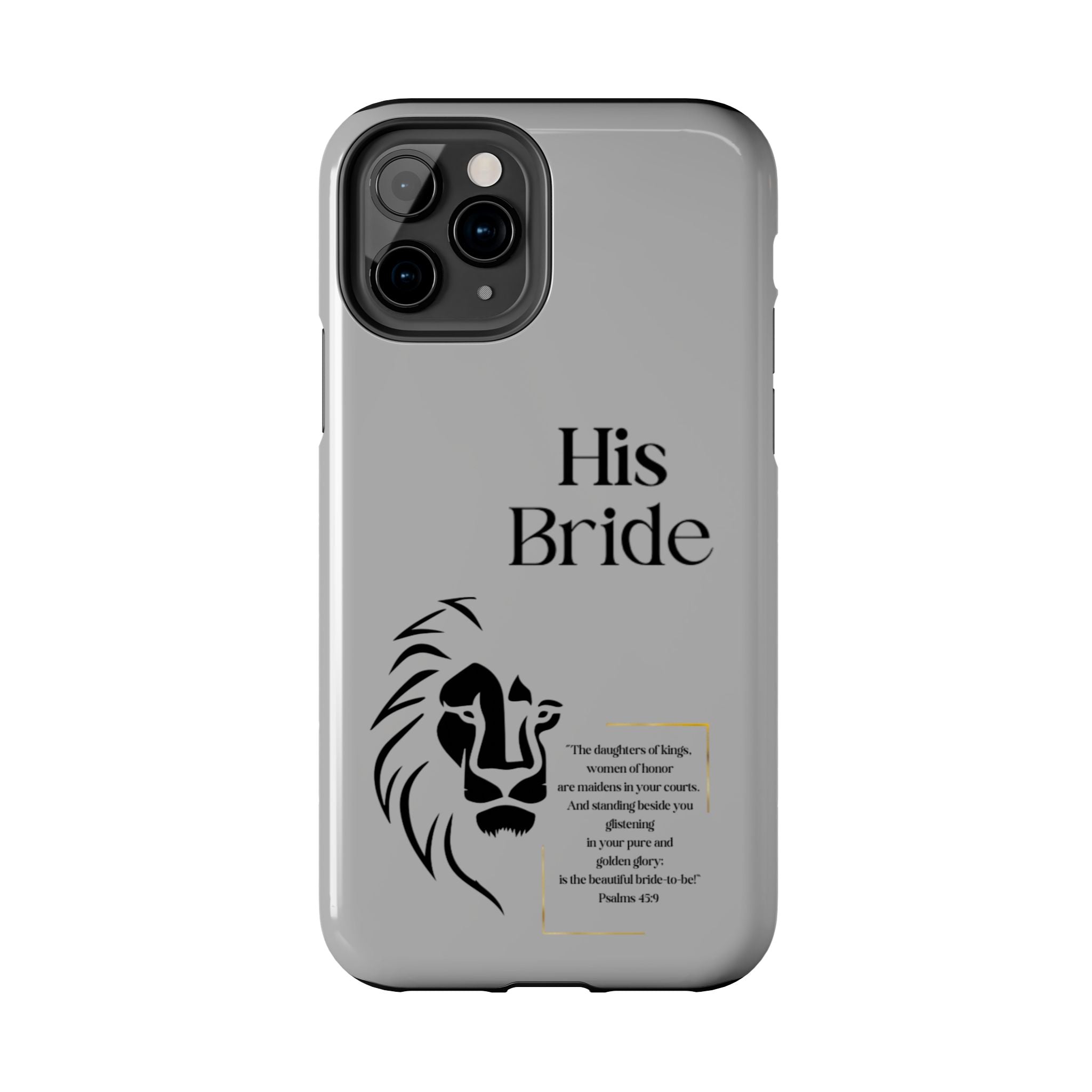His Bride Lion Phone Case - Inspirational Women's Christian Design