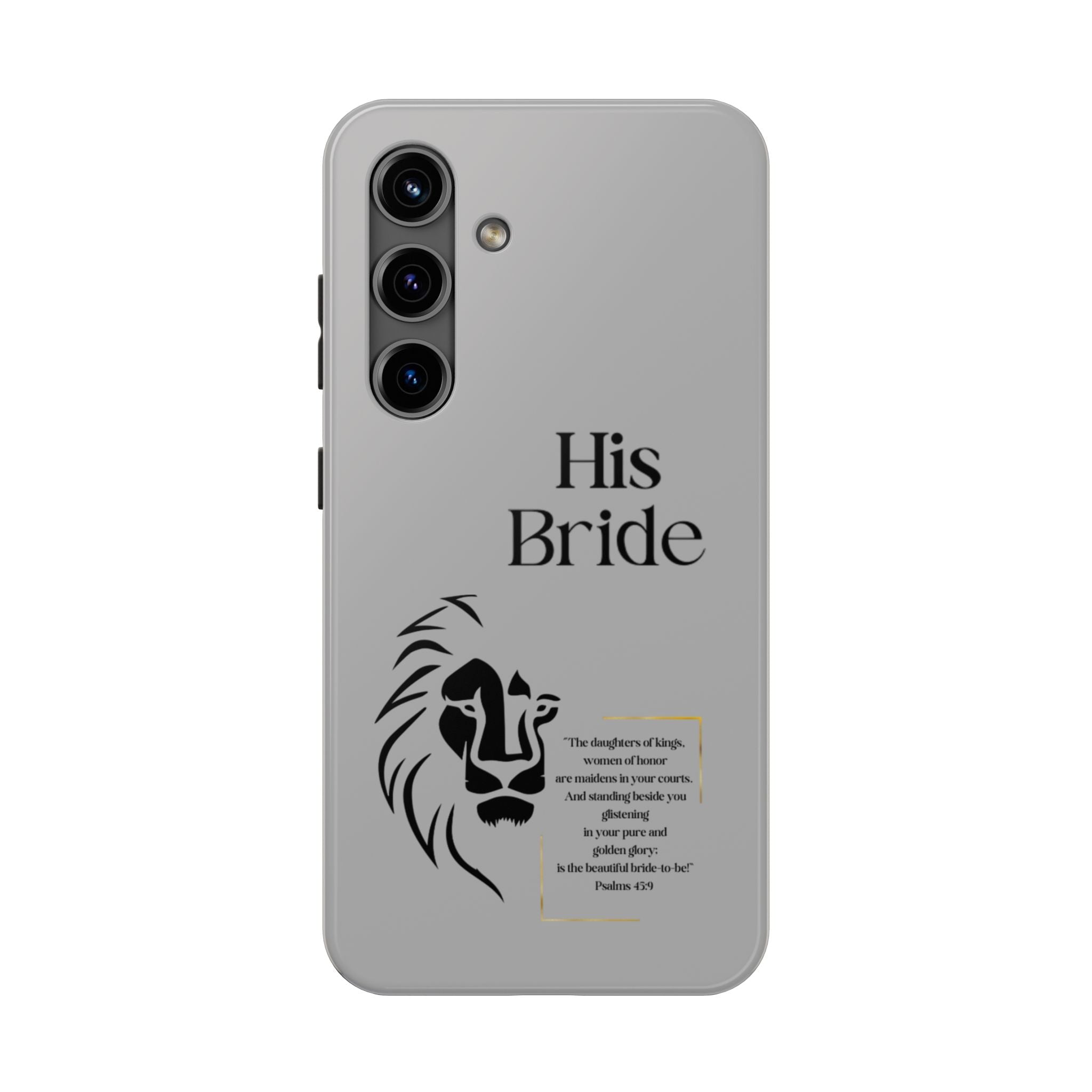 His Bride Lion Phone Case - Inspirational Women's Christian Design