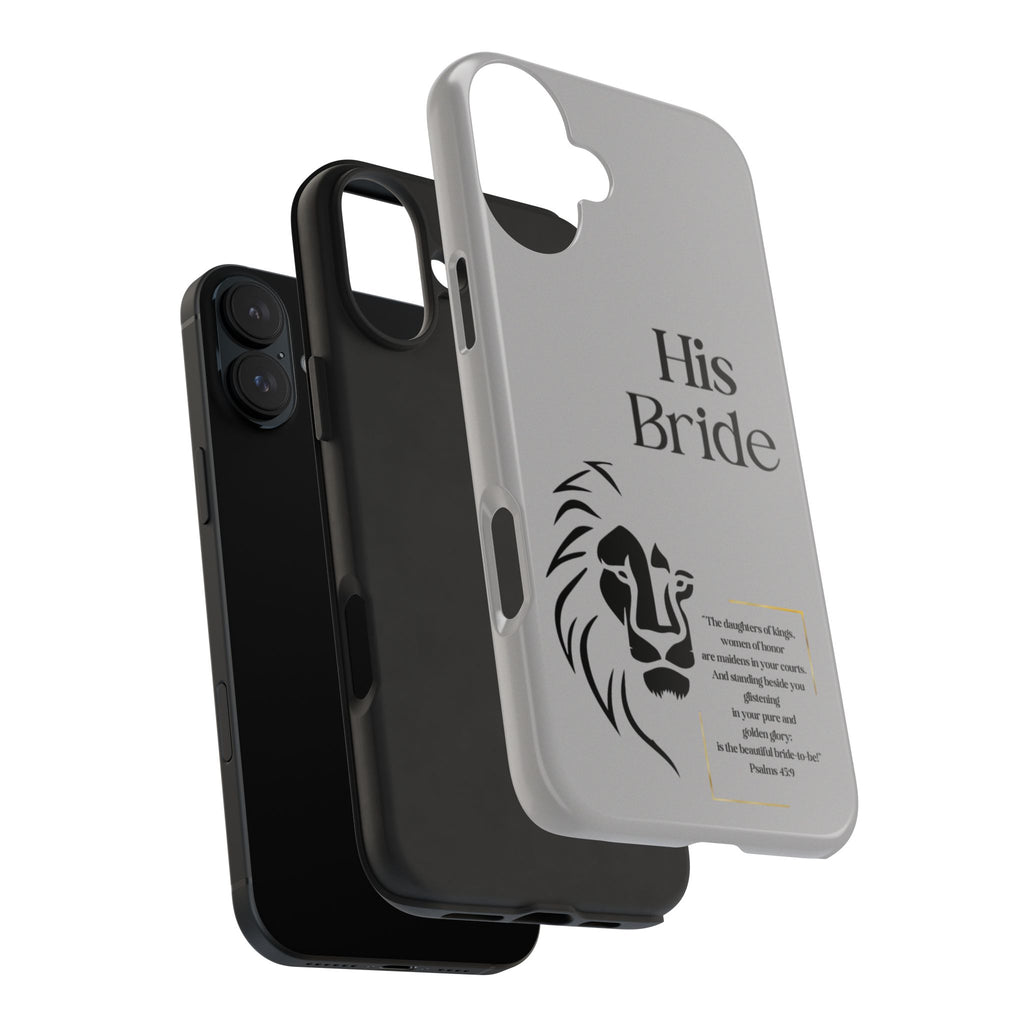 His Bride Lion Phone Case - Inspirational Women's Christian Design