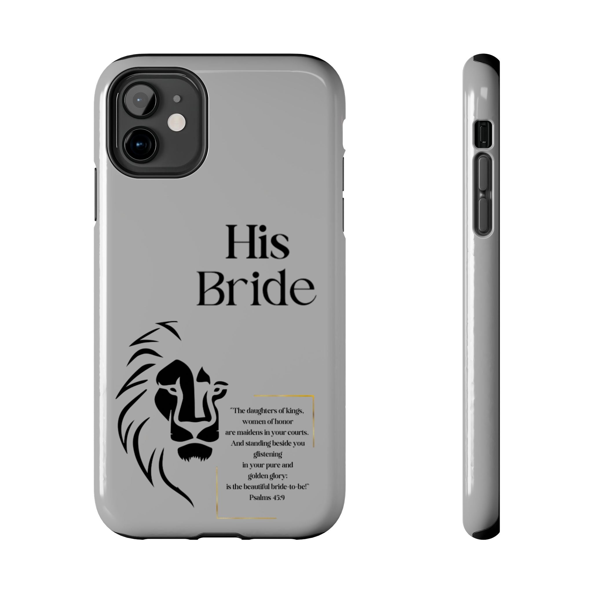 His Bride Lion Phone Case - Inspirational Women's Christian Design