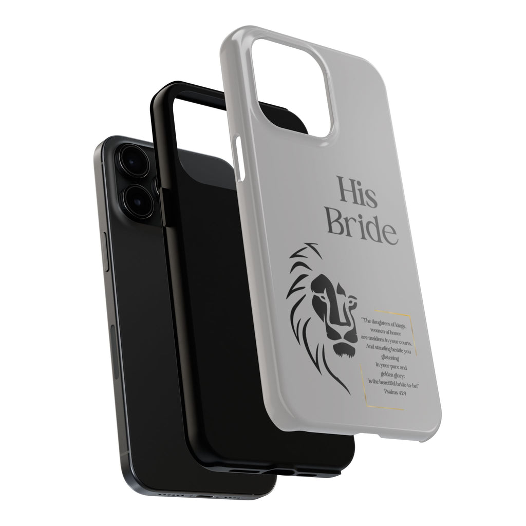His Bride Lion Phone Case - Inspirational Women's Christian Design