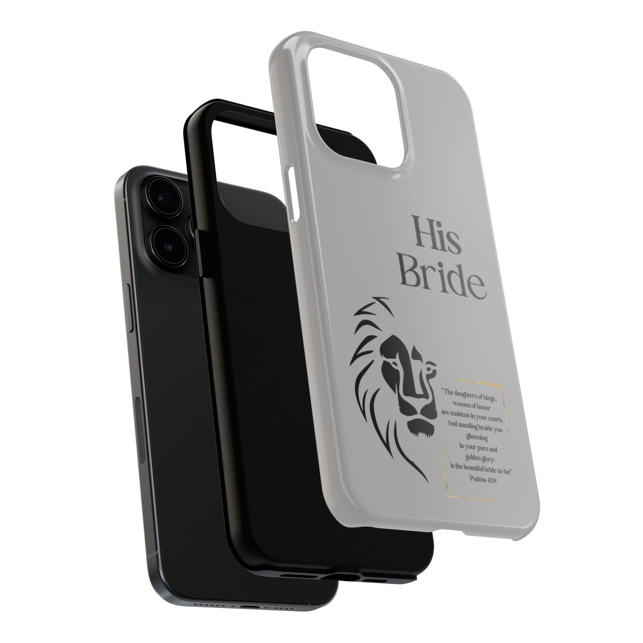 His Bride Lion Phone Case - Inspirational Women's Christian Design