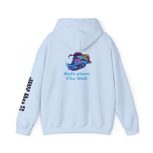 Collab Hoodie - JBY By Q Unisex Heavy Blend™ Hooded Sweatshirt