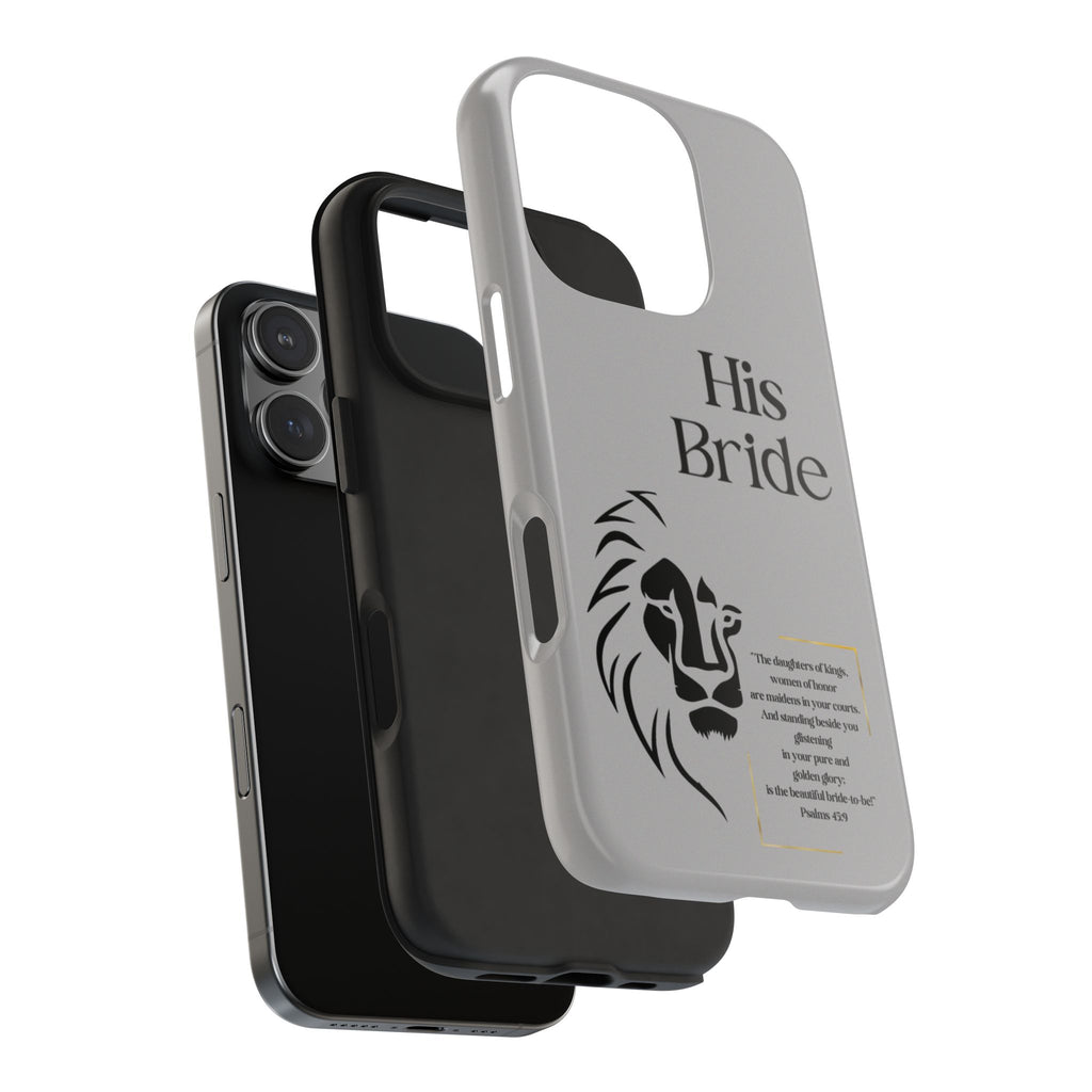 His Bride Lion Phone Case - Inspirational Women's Christian Design