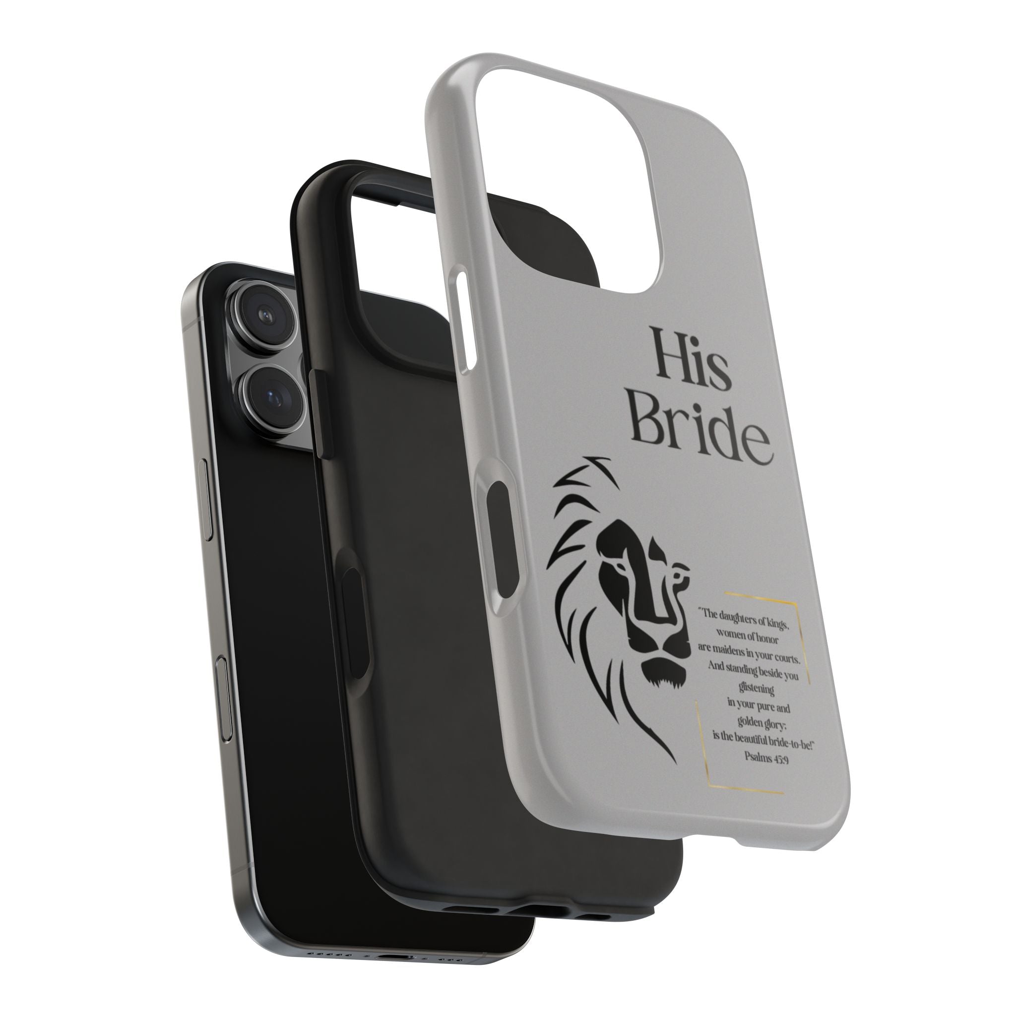 His Bride Lion Phone Case - Inspirational Women's Christian Design