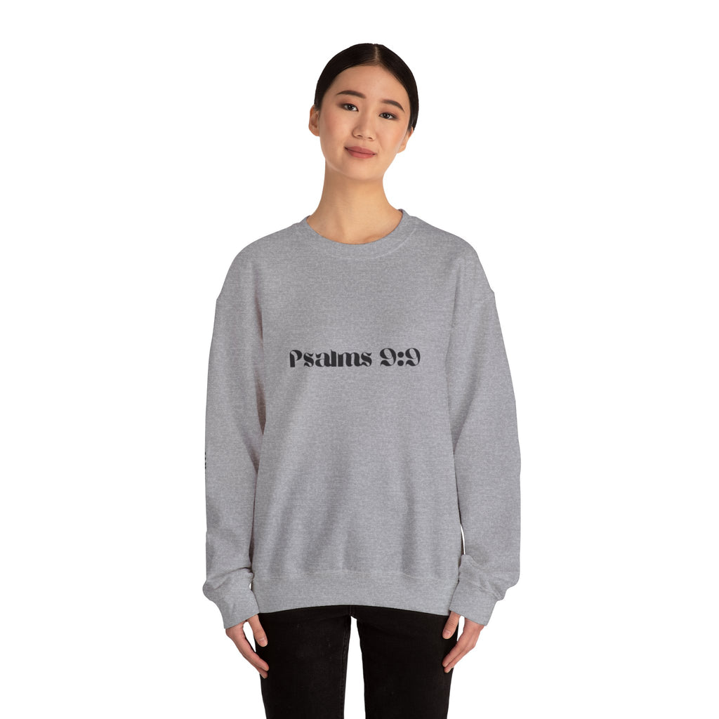 Christian Crewneck Sweatshirt - Falling into Jesus Design