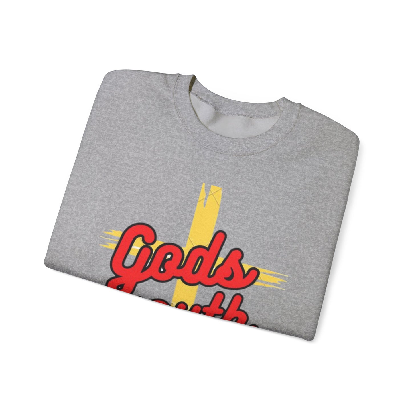 Unisex Sweatshirt - God's Youth X yesgod Collaboration Heavy Blend Crewneck