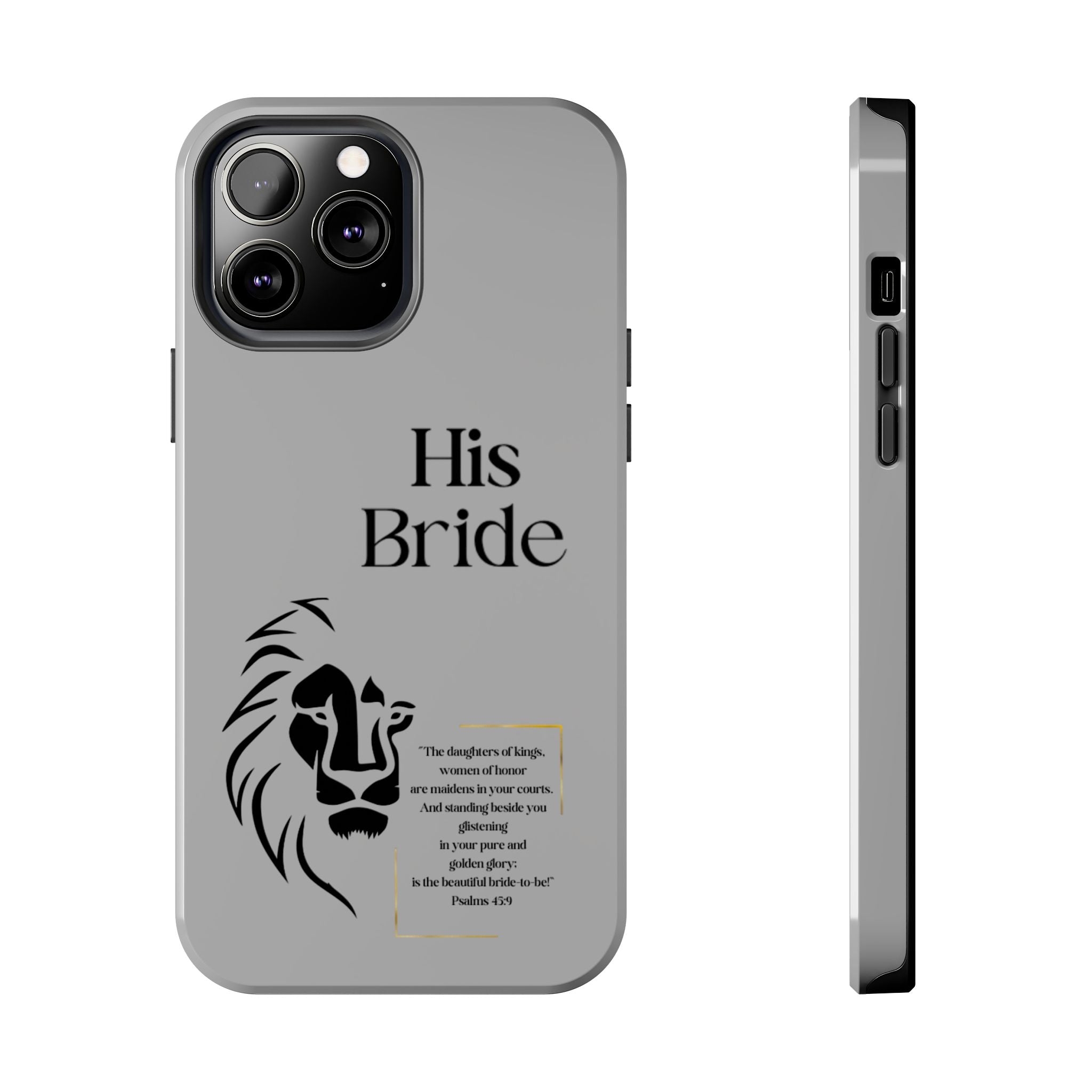His Bride Lion Phone Case - Inspirational Women's Christian Design