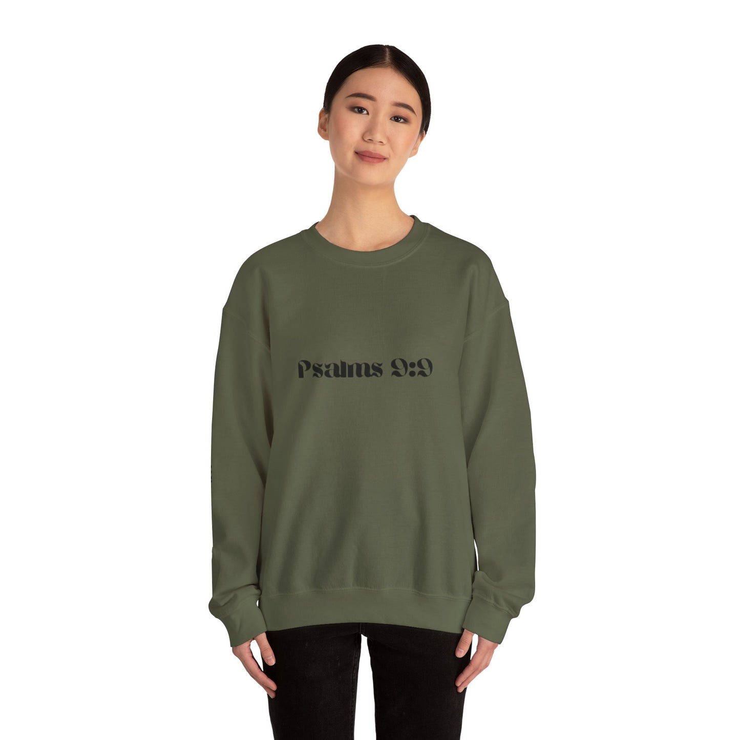 Christian Crewneck Sweatshirt - Falling into Jesus Design