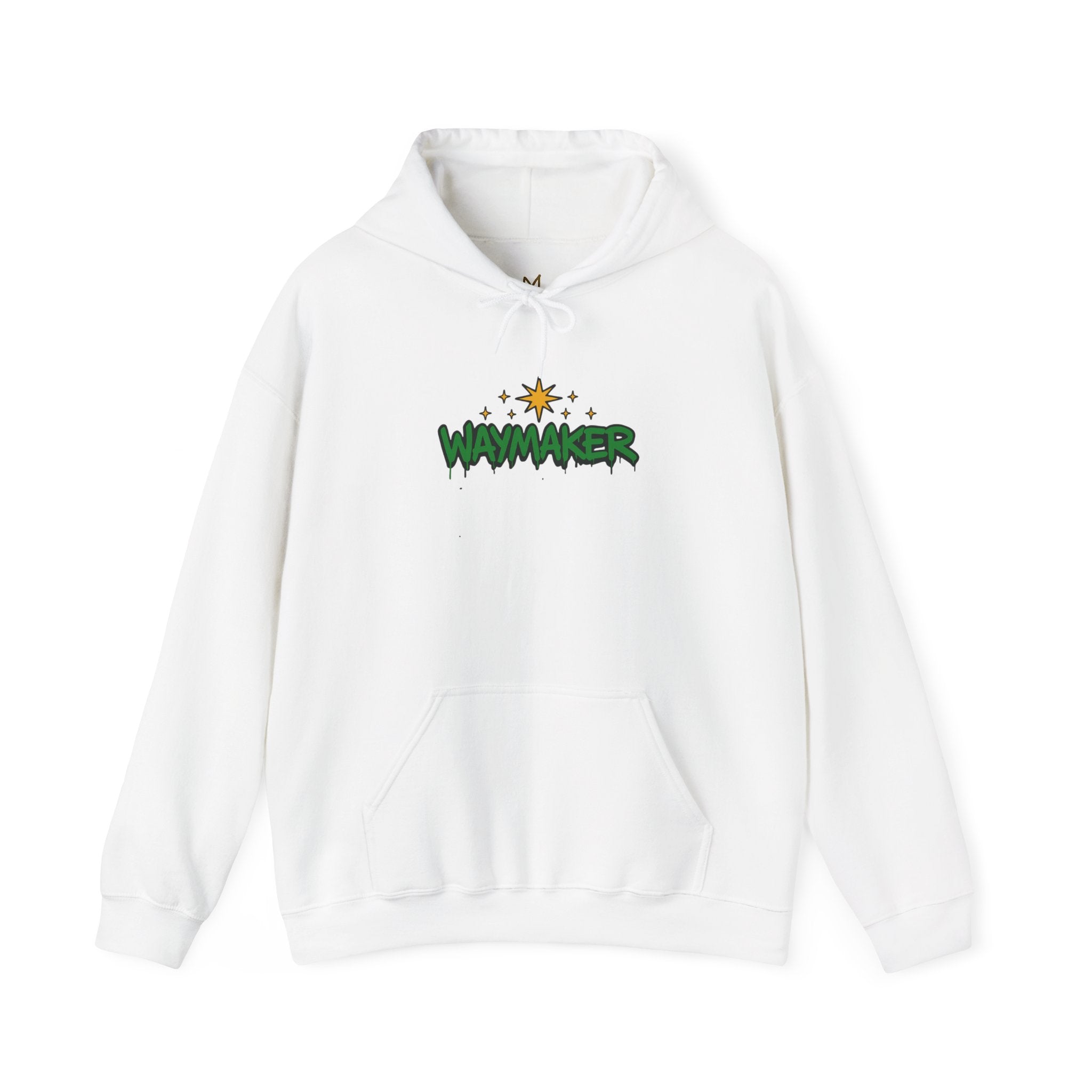 Waymaker Christmas Hoodie — Faith-Based Holiday Graphic Sweatshirt