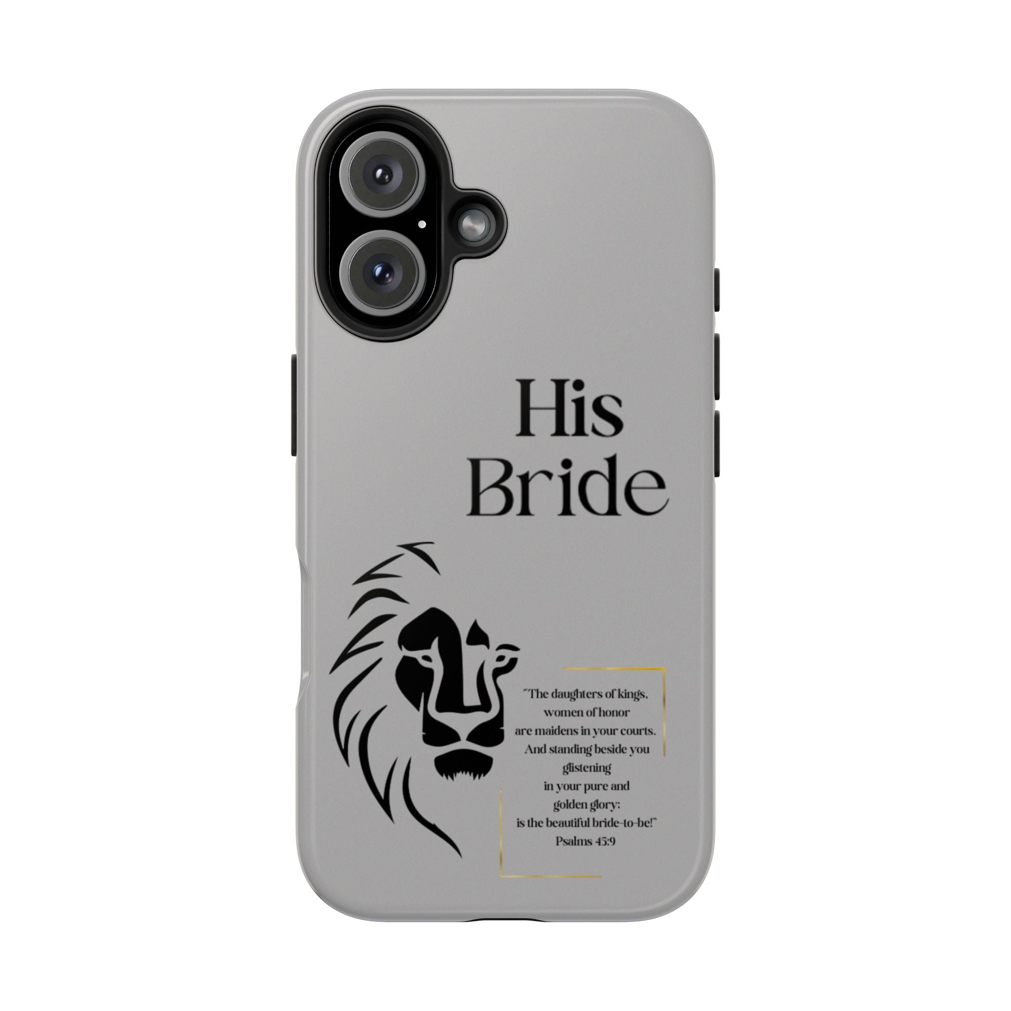 His Bride Lion Phone Case - Inspirational Women's Christian Design