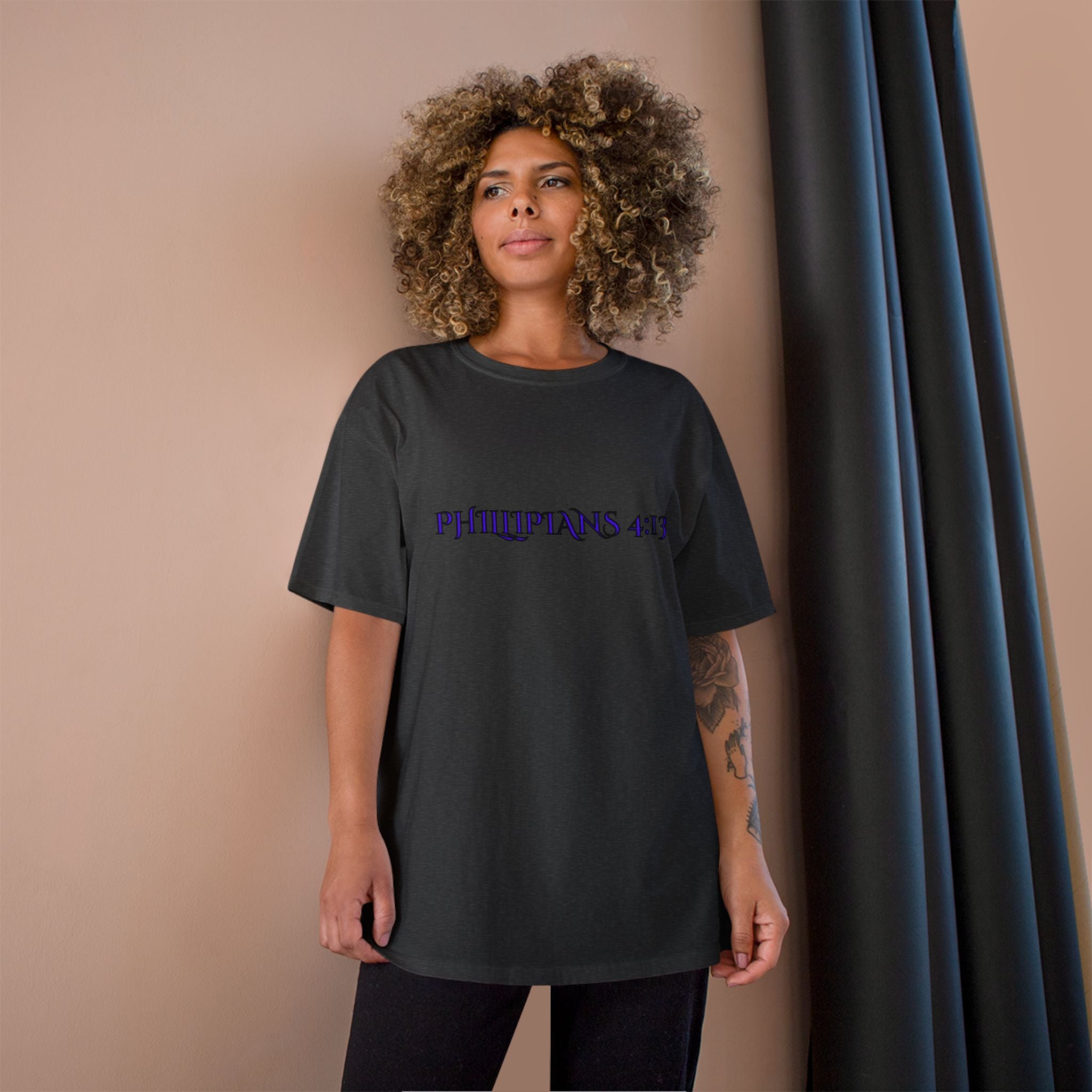 Philippians 4:13 T-Shirt SF&CO- Champion Collab
