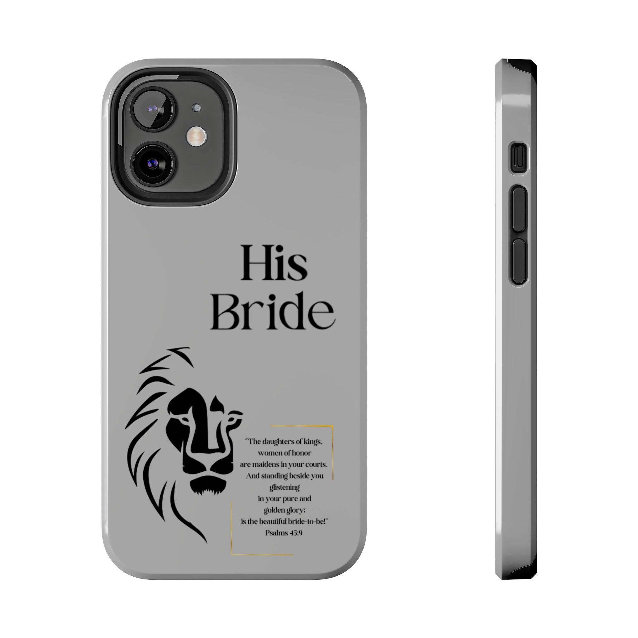 His Bride Lion Phone Case - Inspirational Women's Christian Design