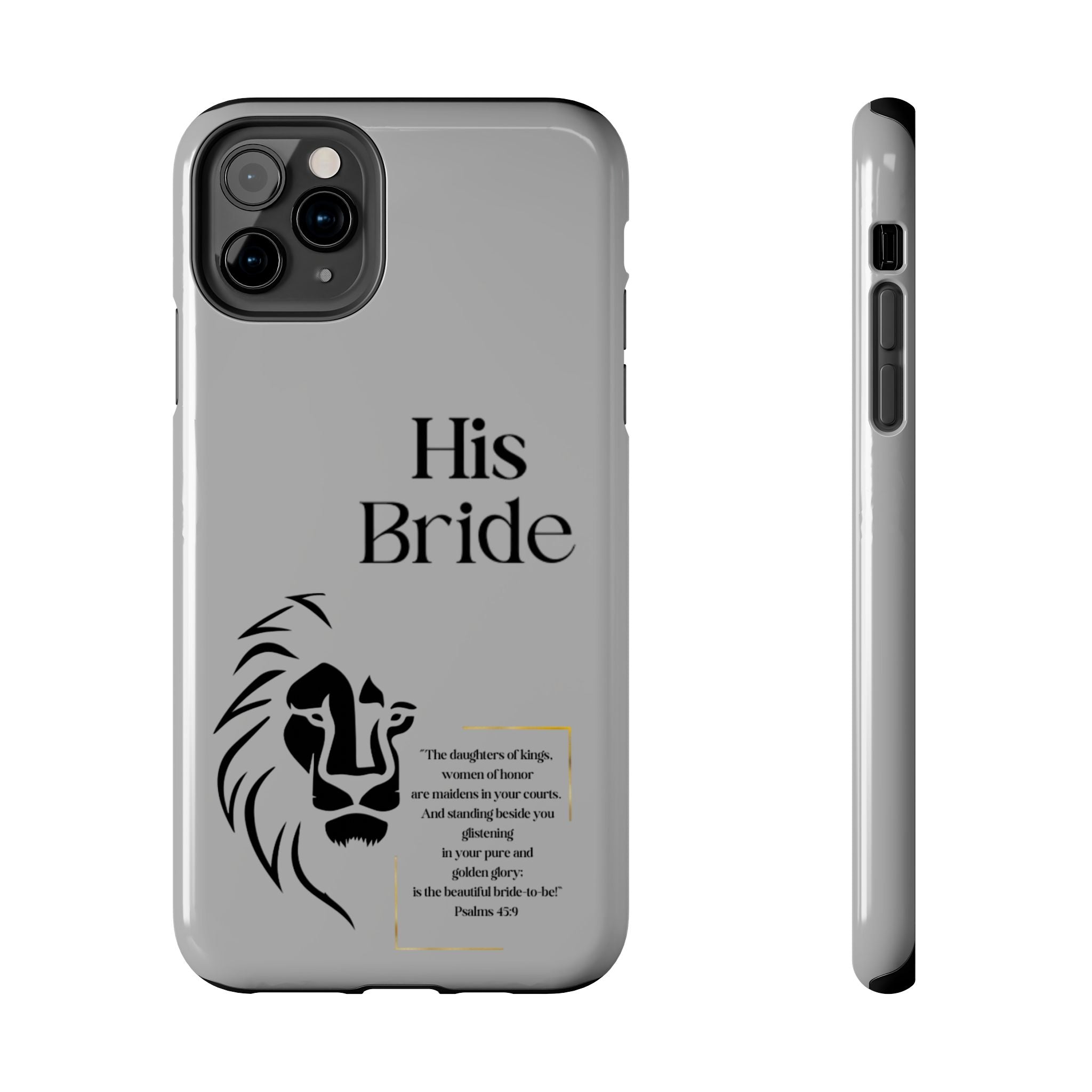 His Bride Lion Phone Case - Inspirational Women's Christian Design