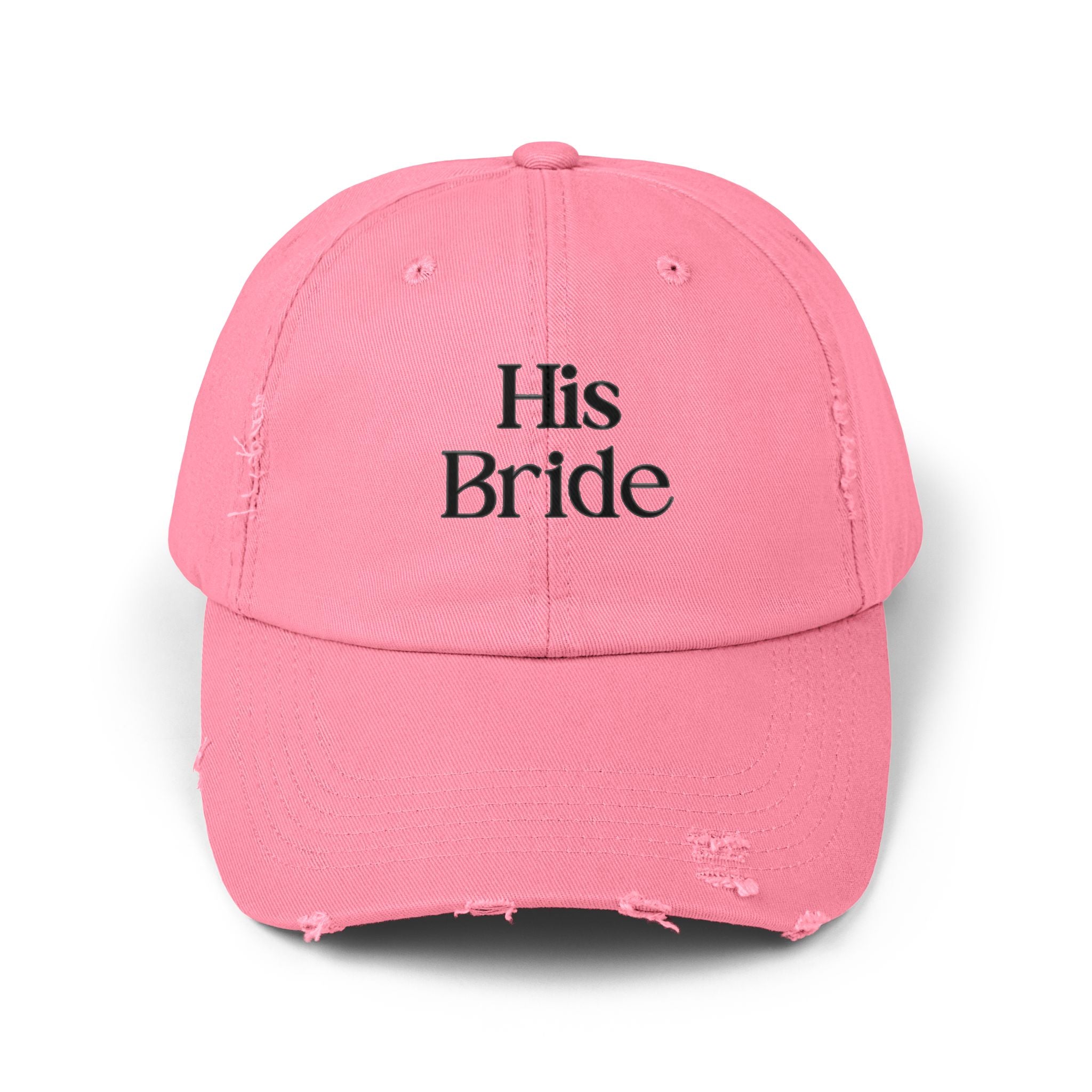 His Bride Unisex Distressed Cap - Christian Women