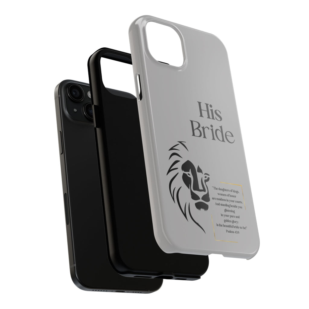 His Bride Lion Phone Case - Inspirational Women's Christian Design