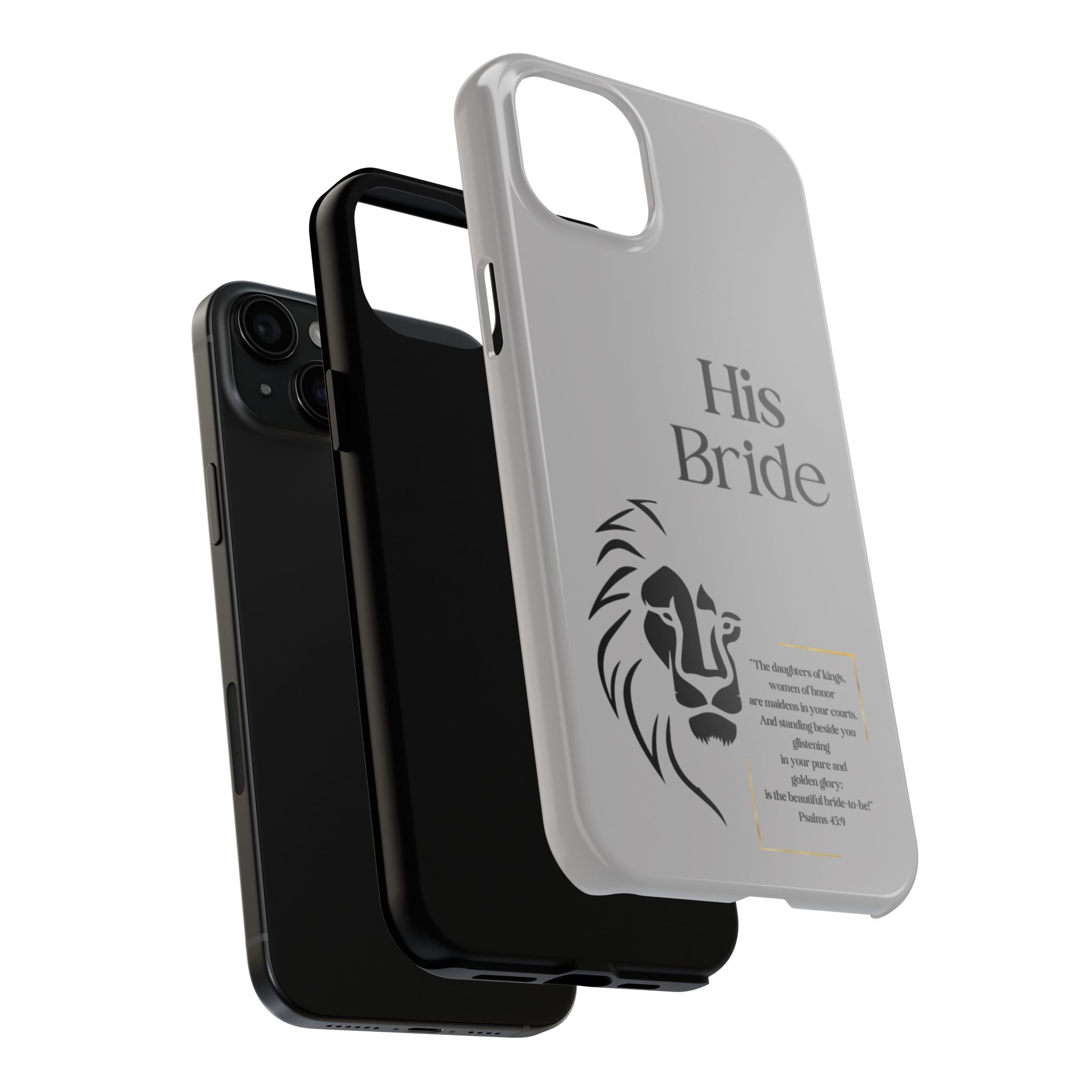His Bride Lion Phone Case - Inspirational Women's Christian Design
