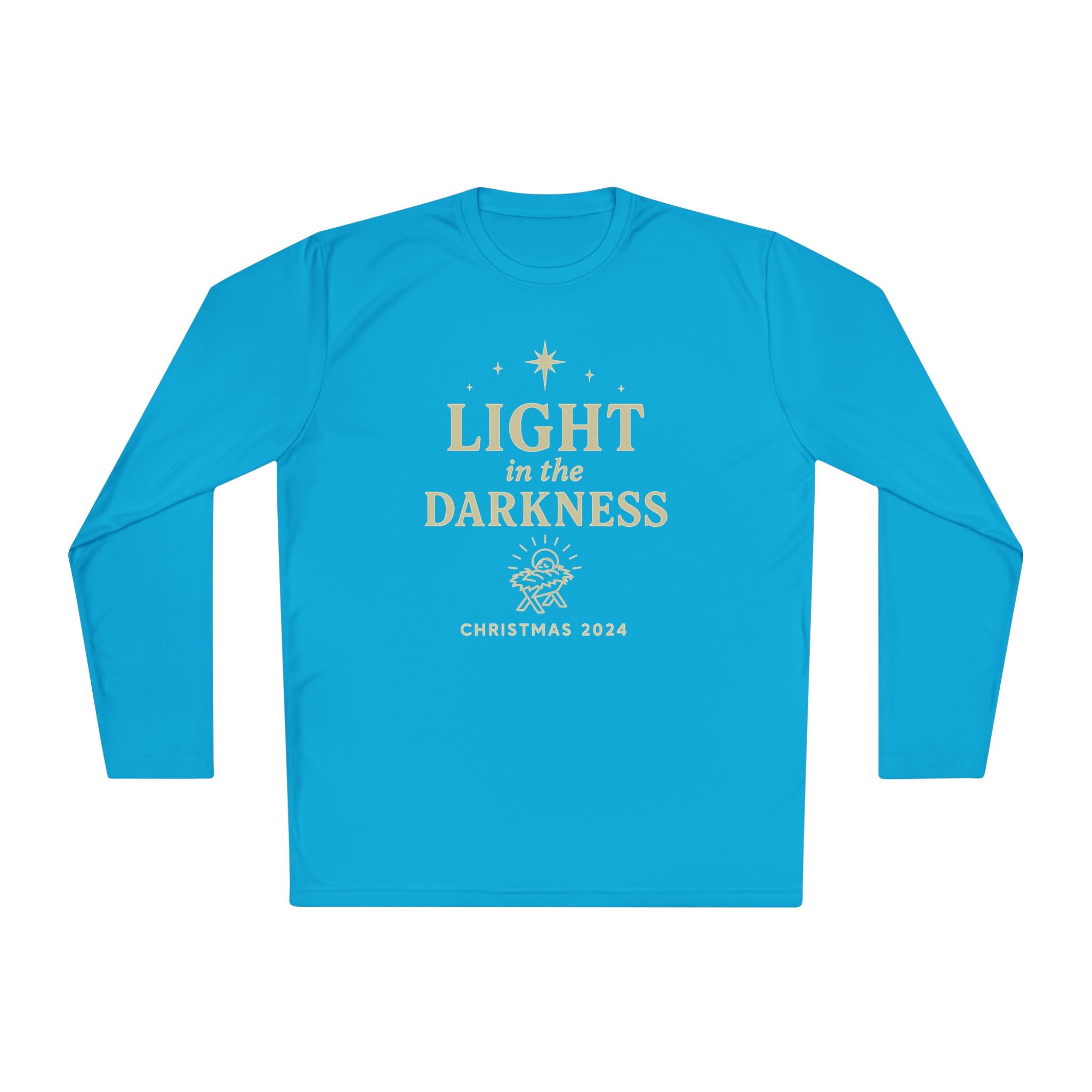 Light in the Darkness Christmas Long Sleeve Tee