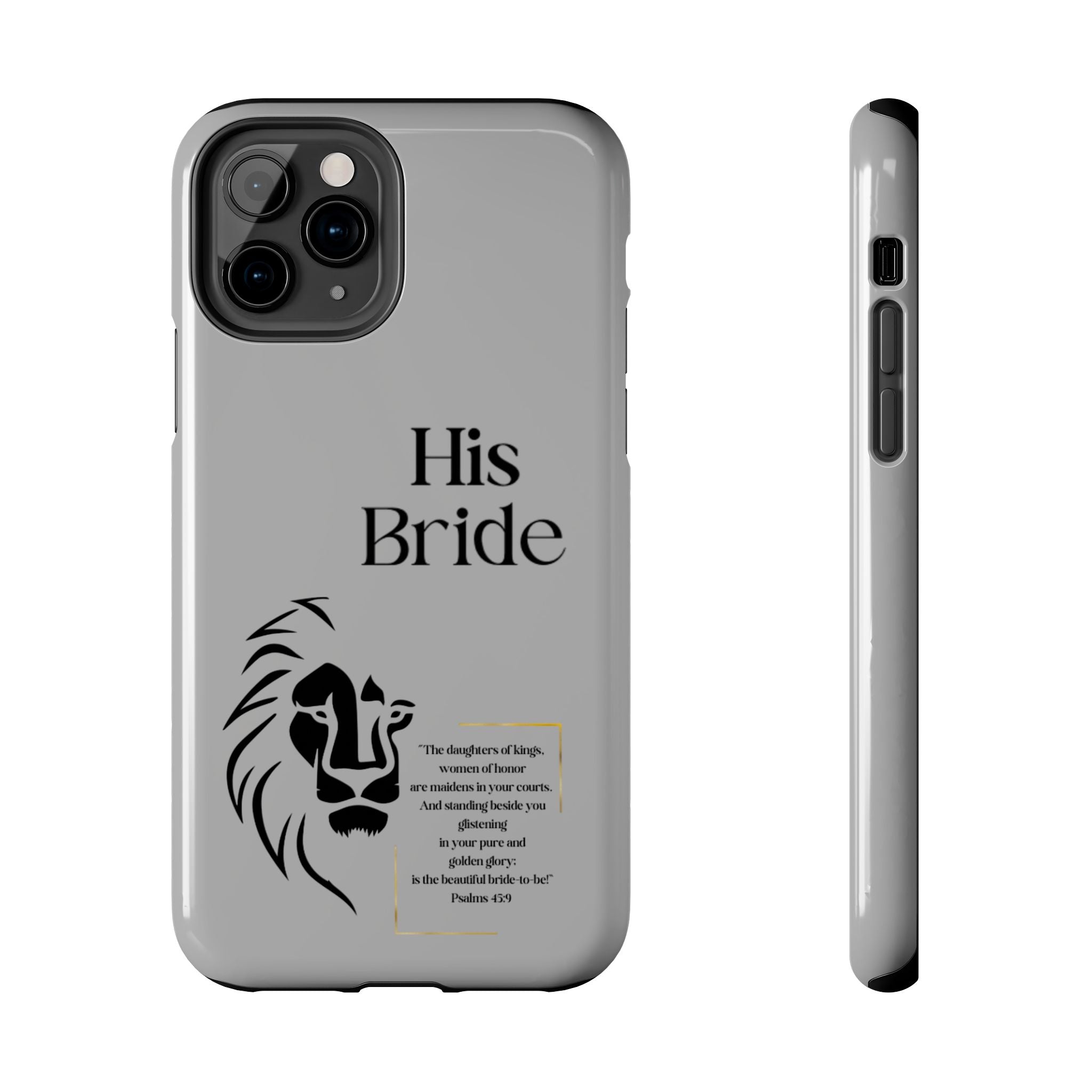 His Bride Lion Phone Case - Inspirational Women's Christian Design