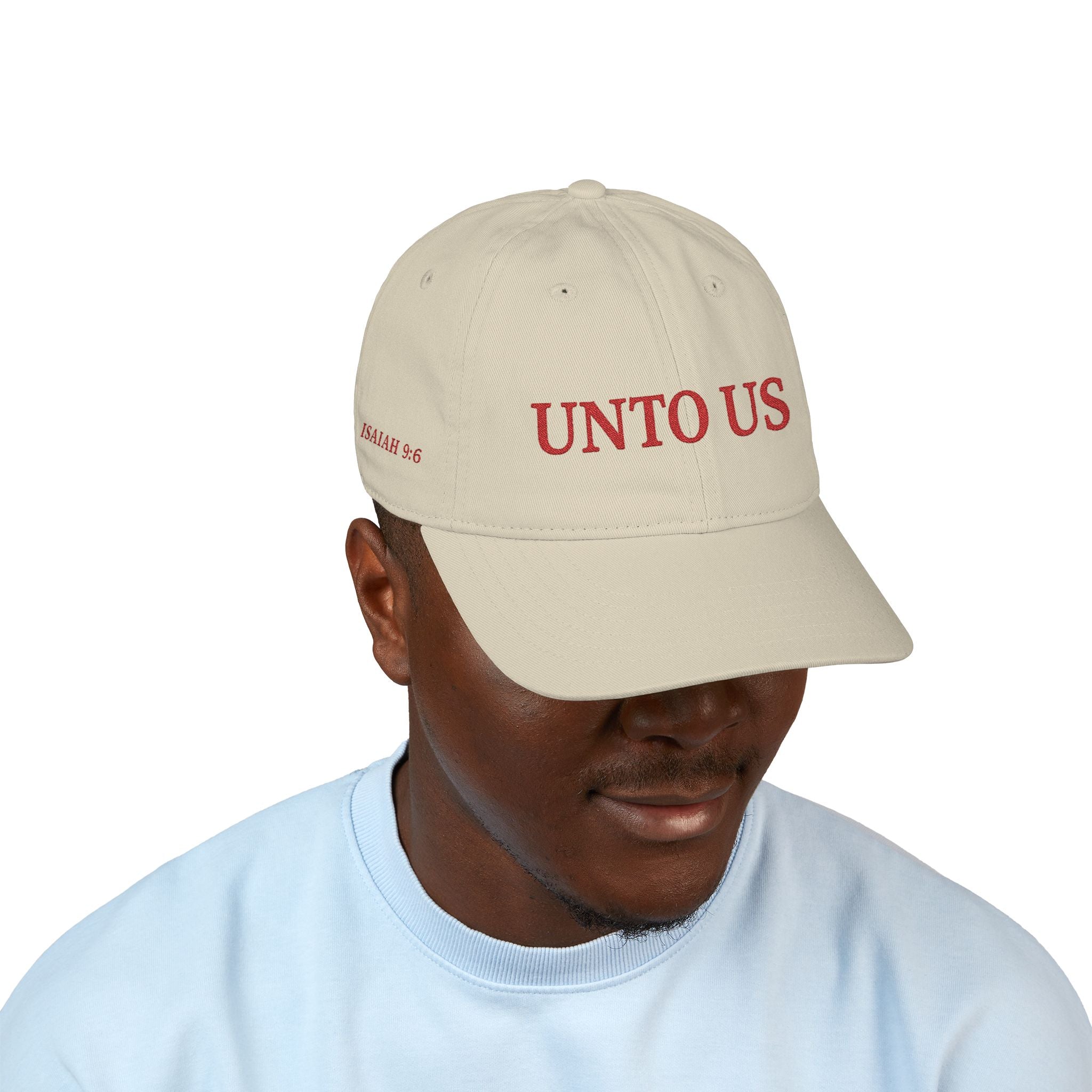 UNTO US Isaha 9:6 Baseball Cap