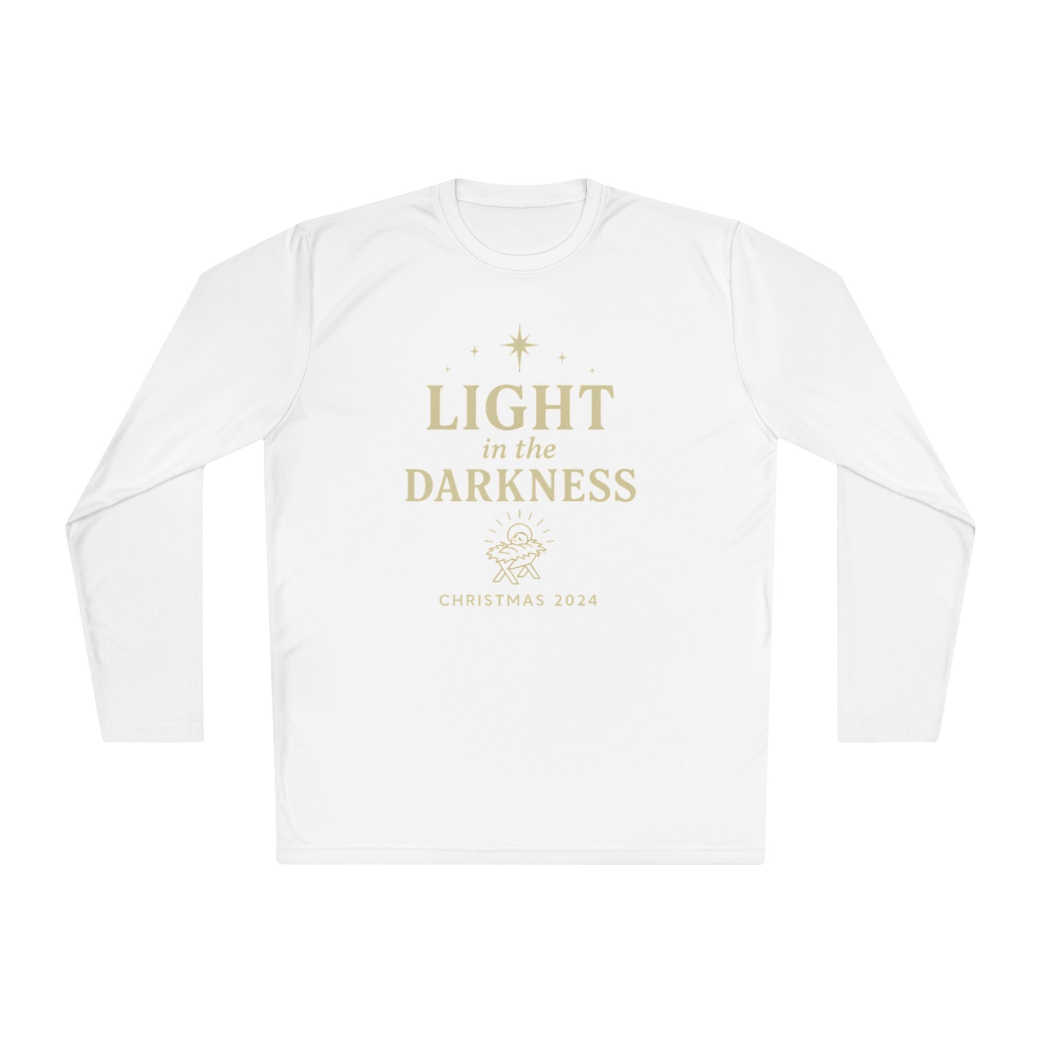 Light in the Darkness Christmas Long Sleeve Tee