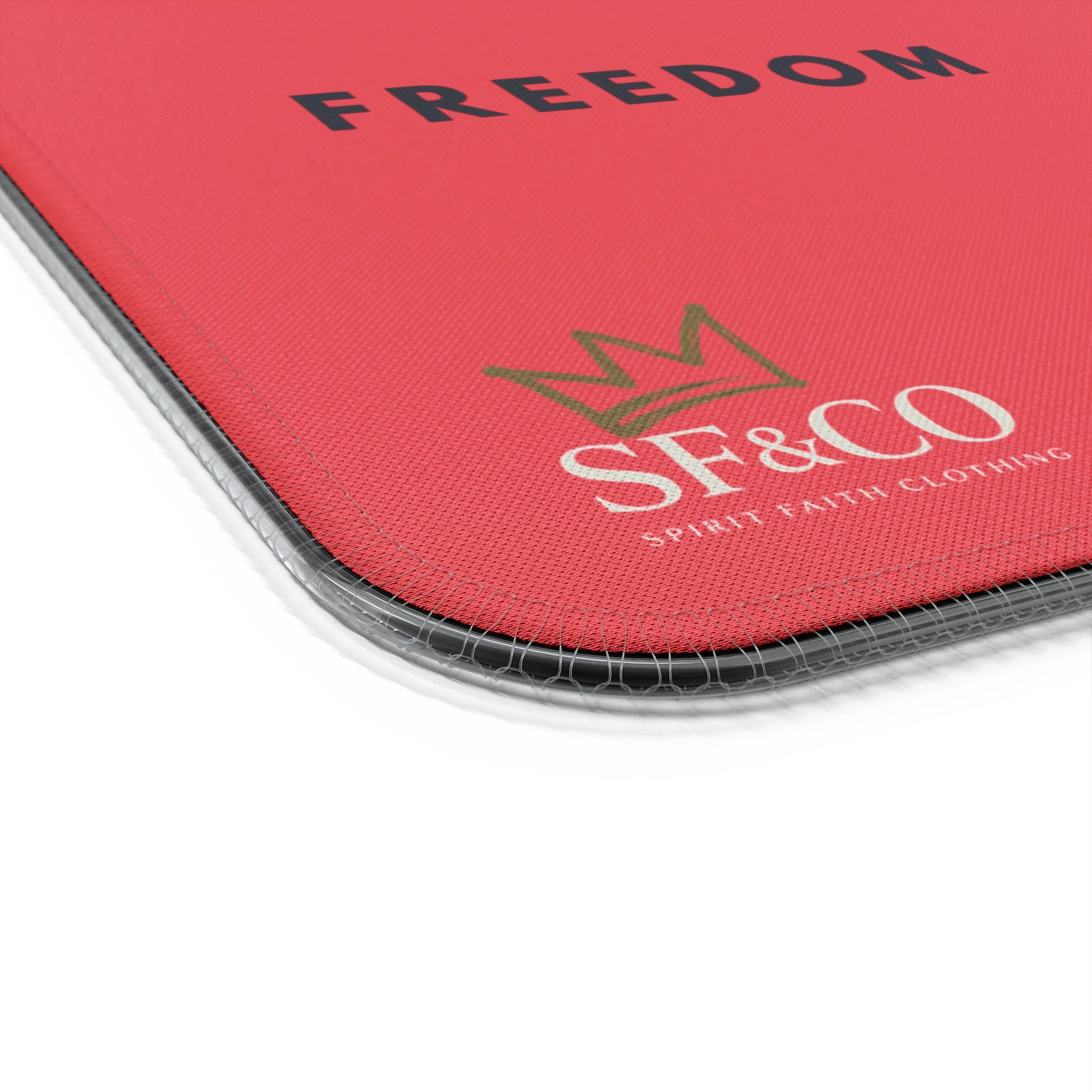 USA Freedom in Christ LED Gaming Mouse Pad with Wireless Charging
